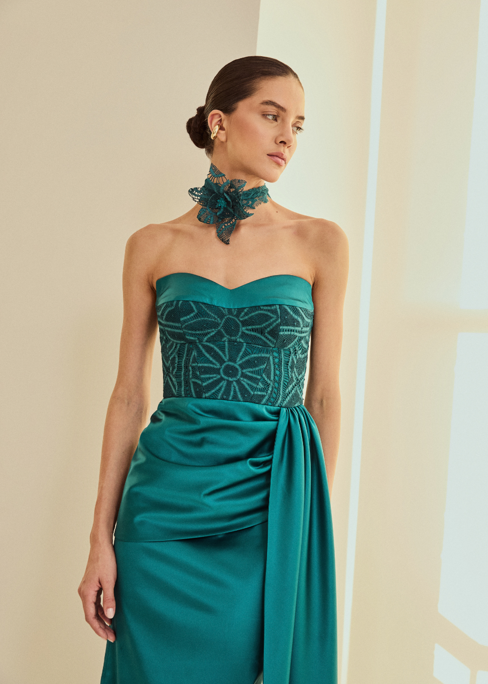 VESTIDO LONGO MAISA AZUL SALINA