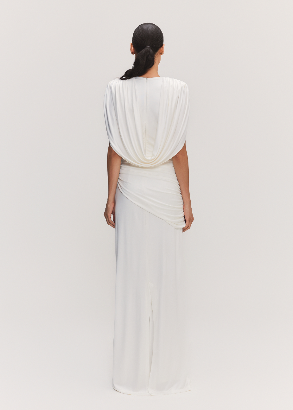 VESTIDO LONGO KALI OFF WHITE