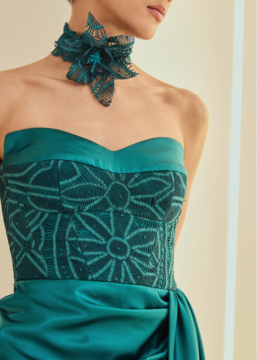 VESTIDO LONGO MAISA AZUL SALINA