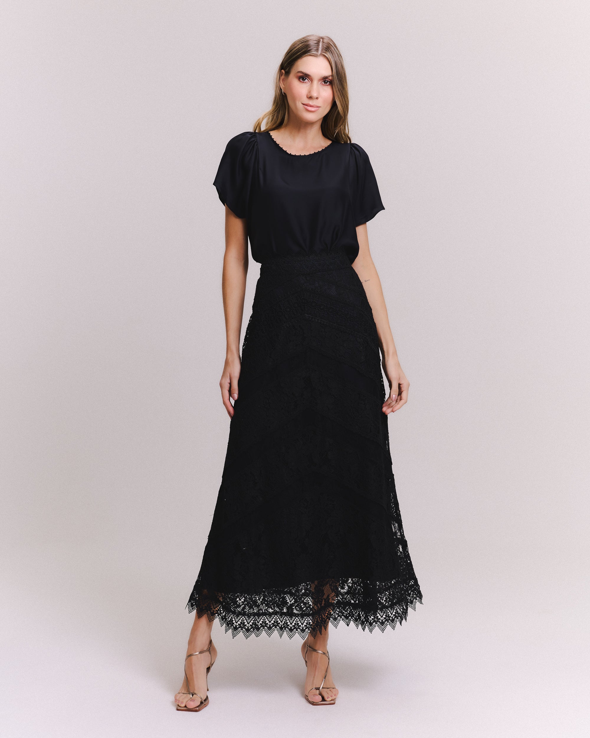 BLUSA GEORGINA PRETO