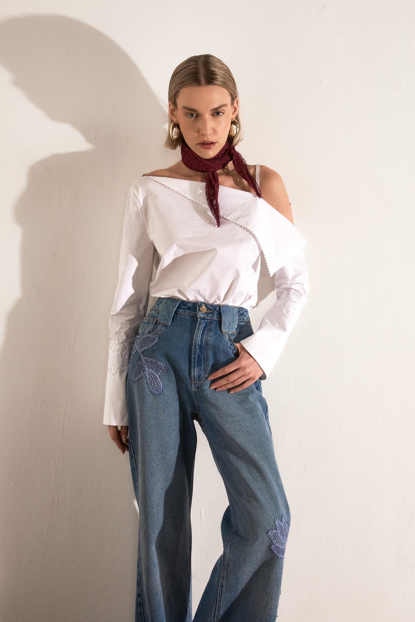 CALÇA NATANI JEANS BLUE DENIM