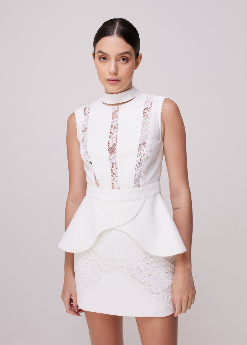 BLUSA TAYLOR CREPE/MIX OFF WHITE
