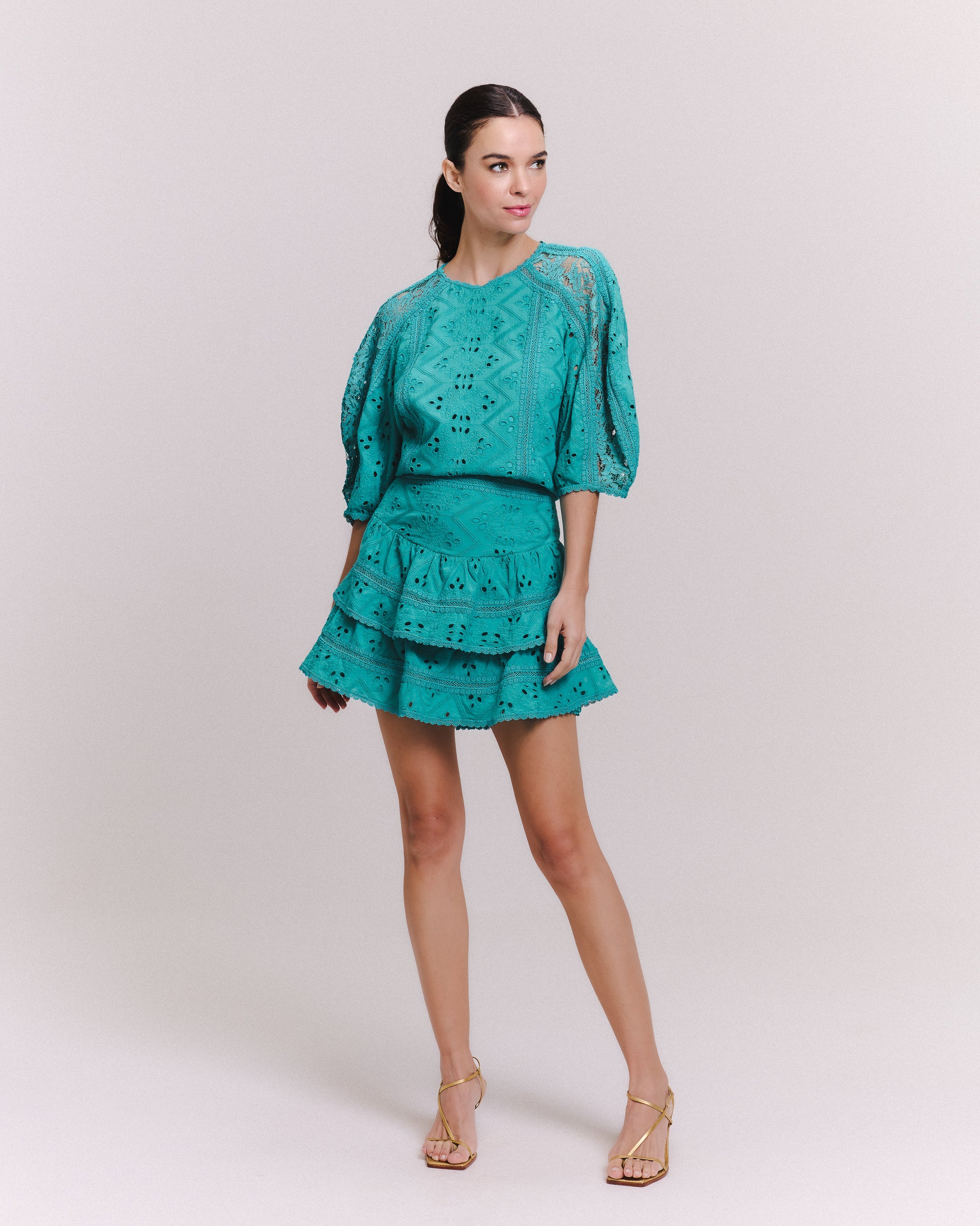 BLUSA BRIGITE VERDE ARCADIA