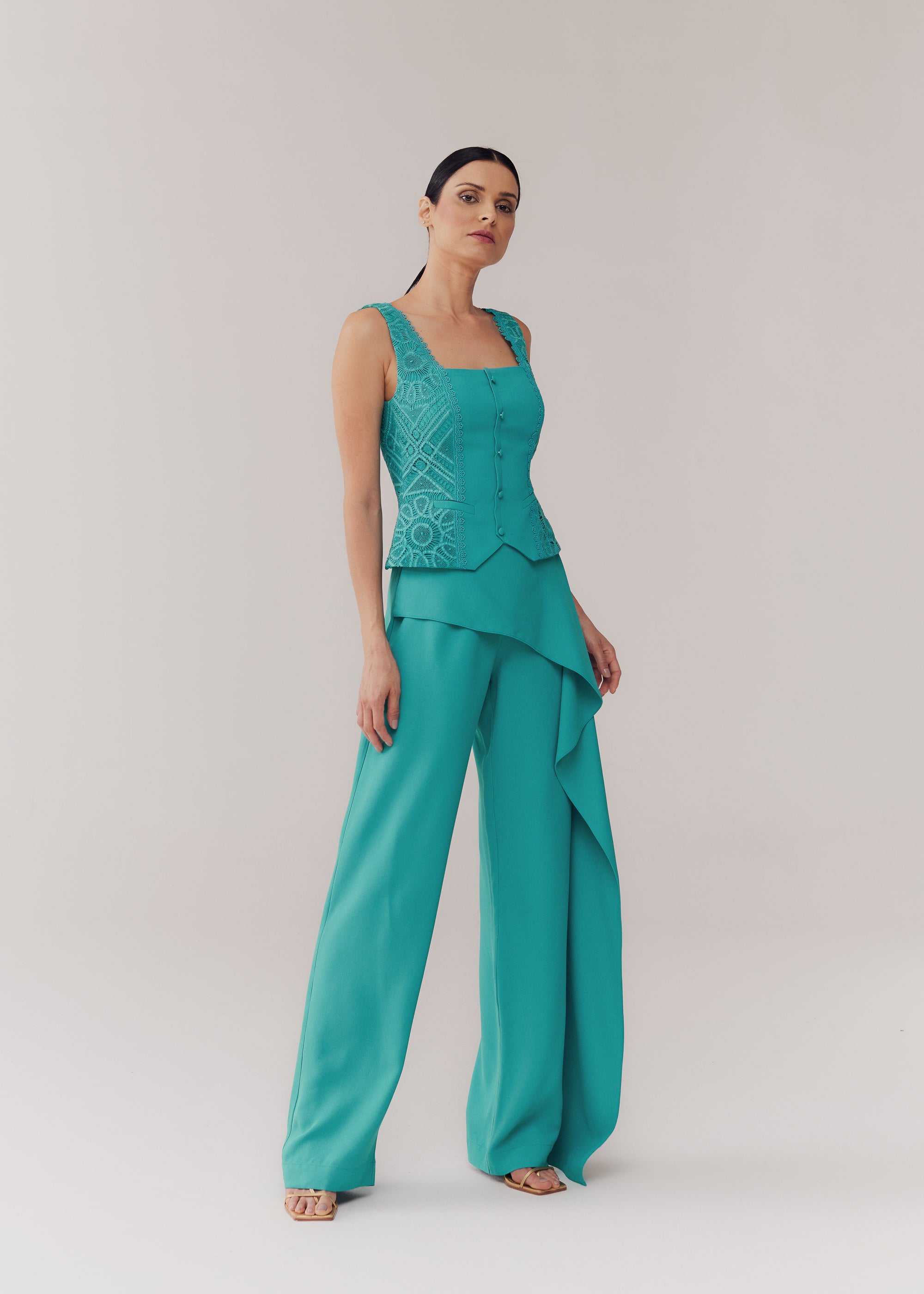 CALÇA MARJORIE VERDE ARCADIA