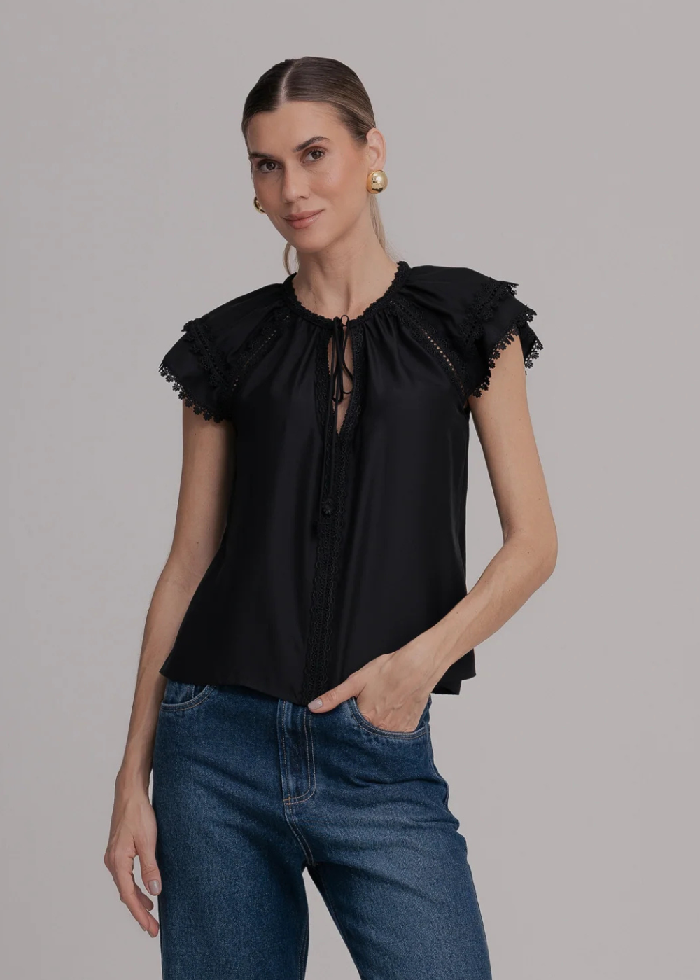 BLUSA LILIAN PRETO