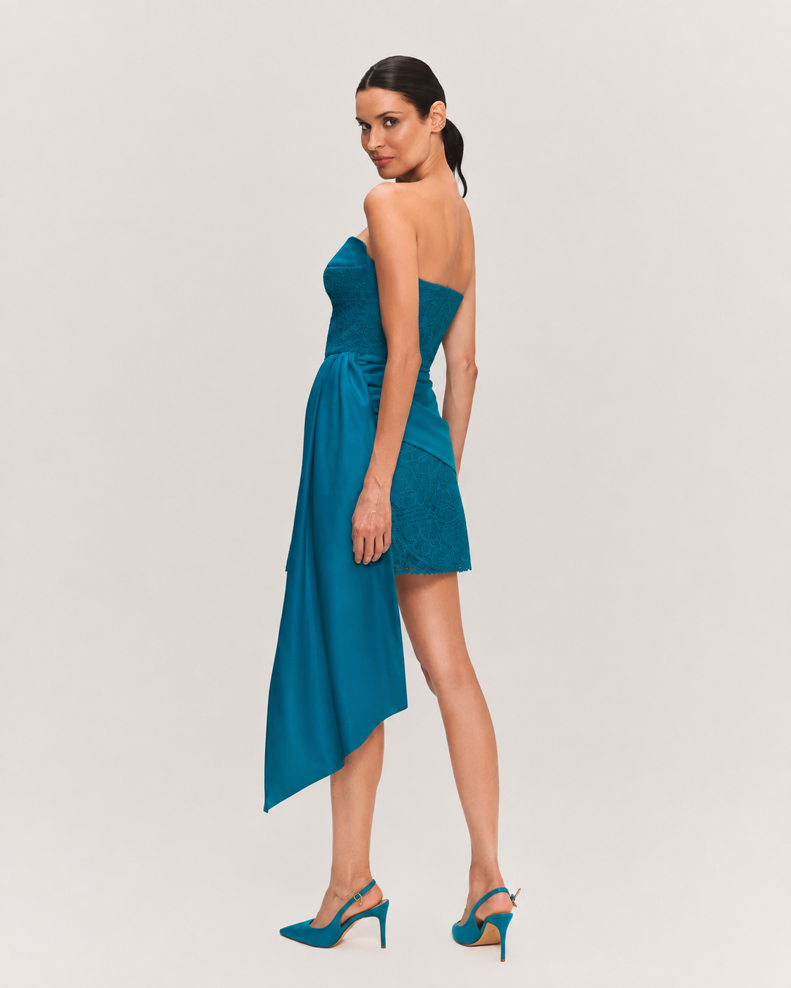 VESTIDO CURTO PAOLA AZUL SALINA