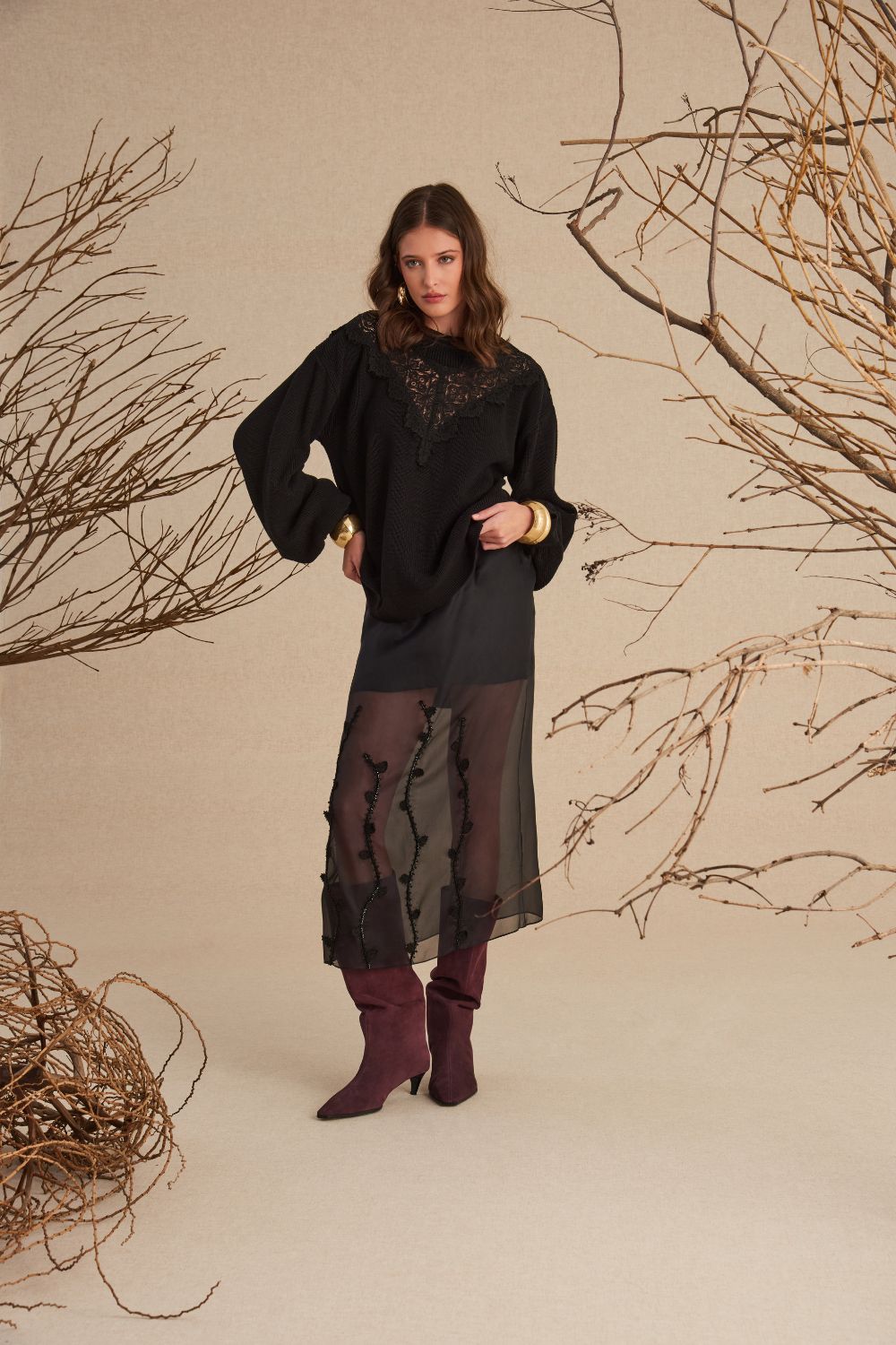 SAIA MIDI RAISSA PRETO