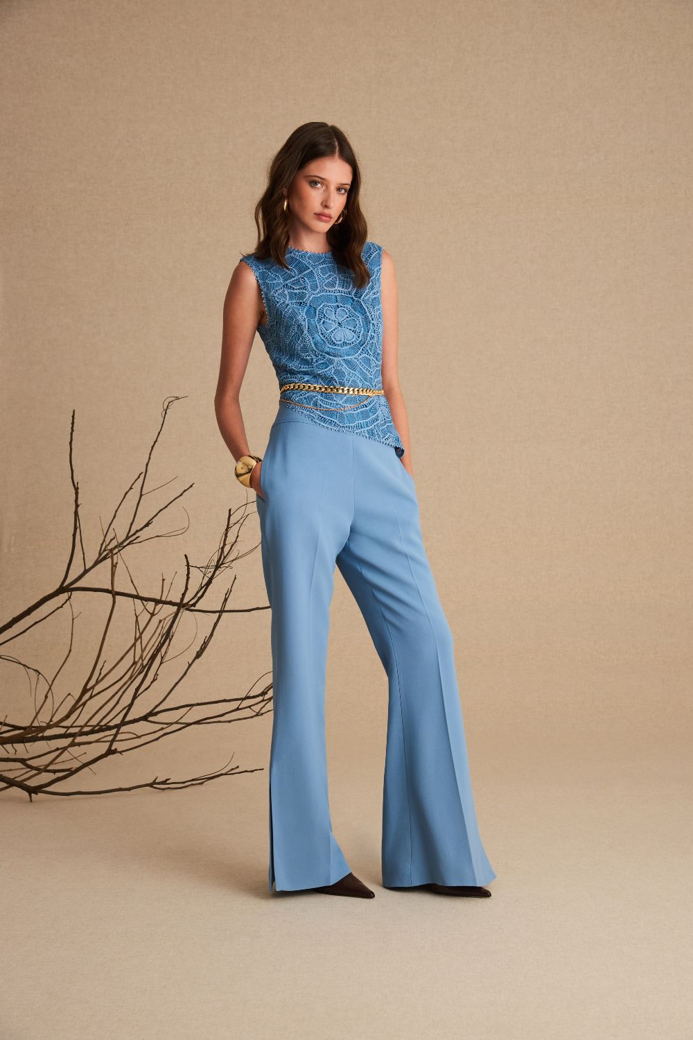 CALÇA ANGELICA AZUL BOREAL