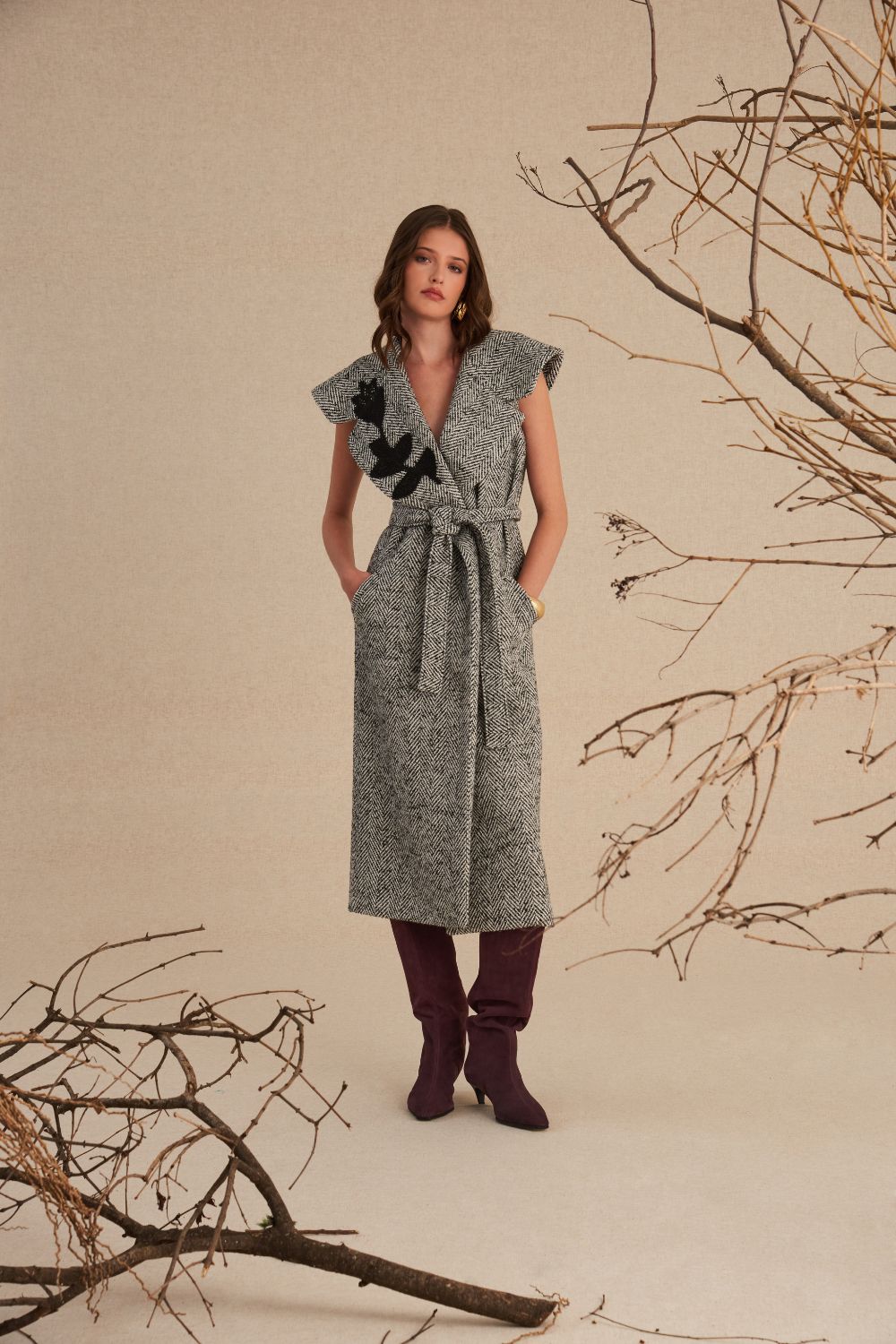 COLETE RUBIA CINZA MESCLA