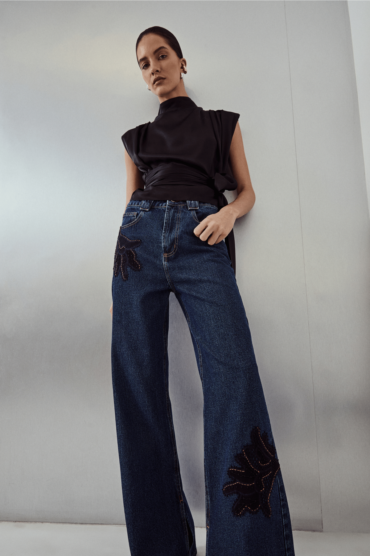 CALCA JULIA JEANS BLUE DENIM