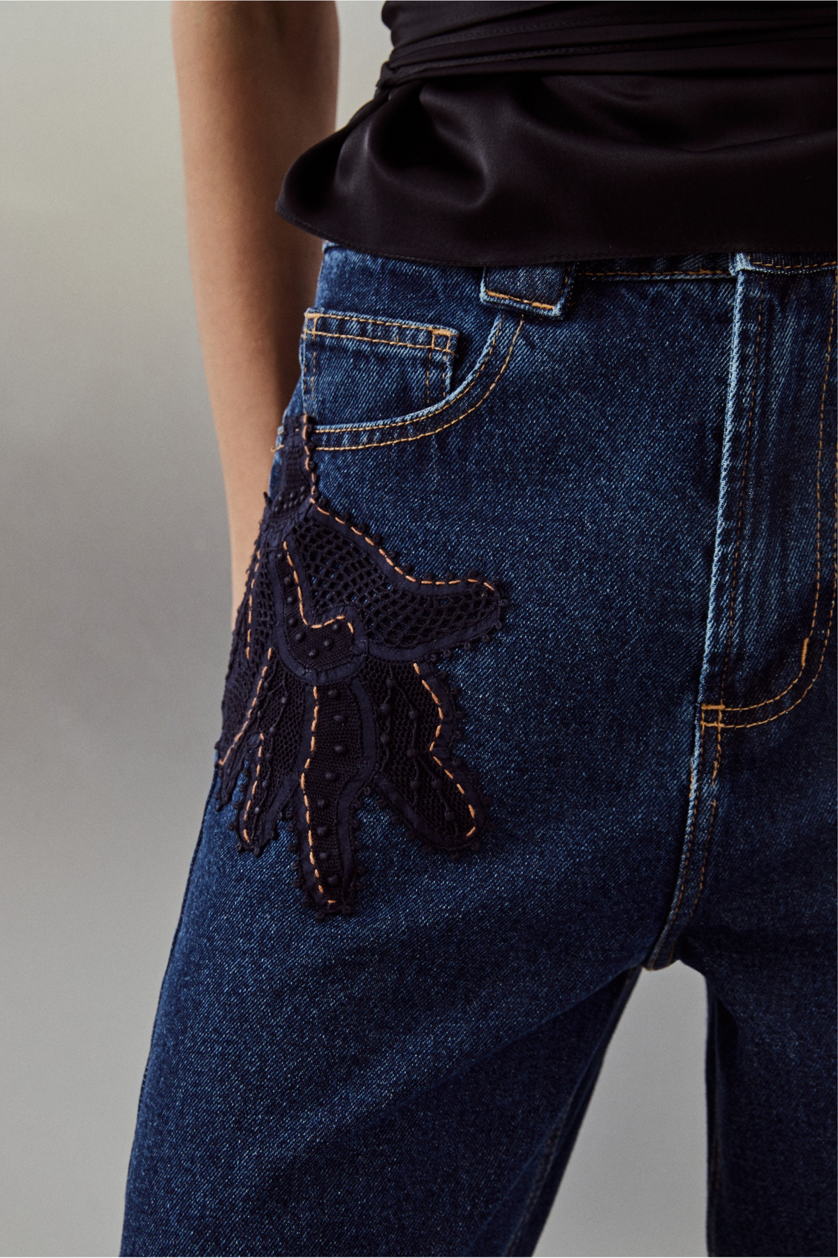 CALCA JULIA JEANS BLUE DENIM