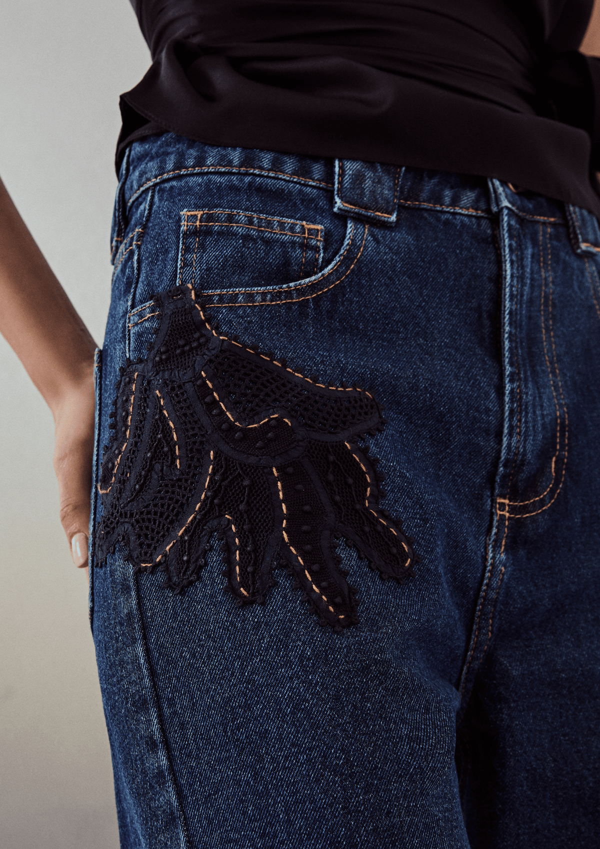 CALCA JULIA JEANS BLUE DENIM