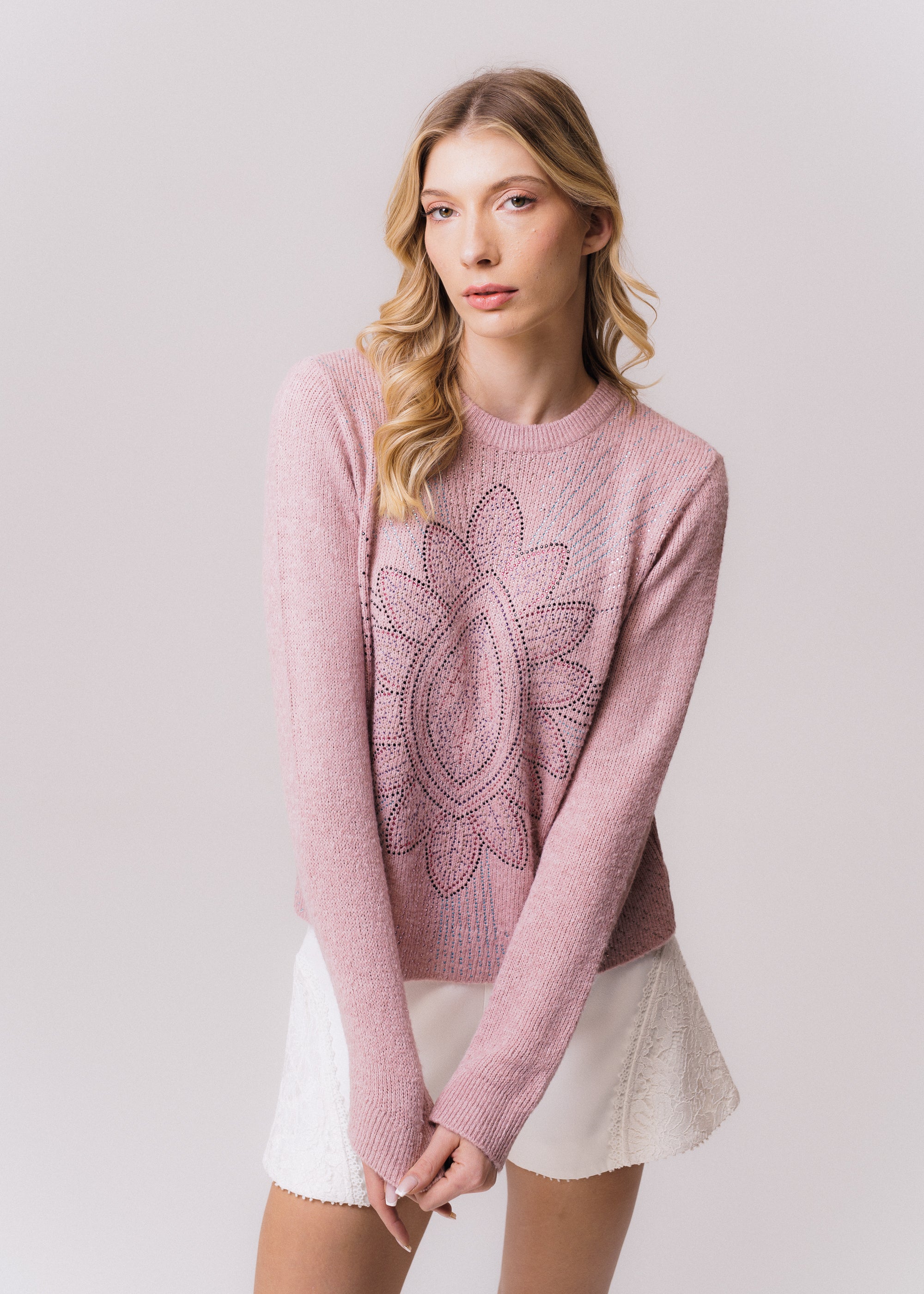 BLUSA TRICOT JULIETA MANDACARU ROSINHA