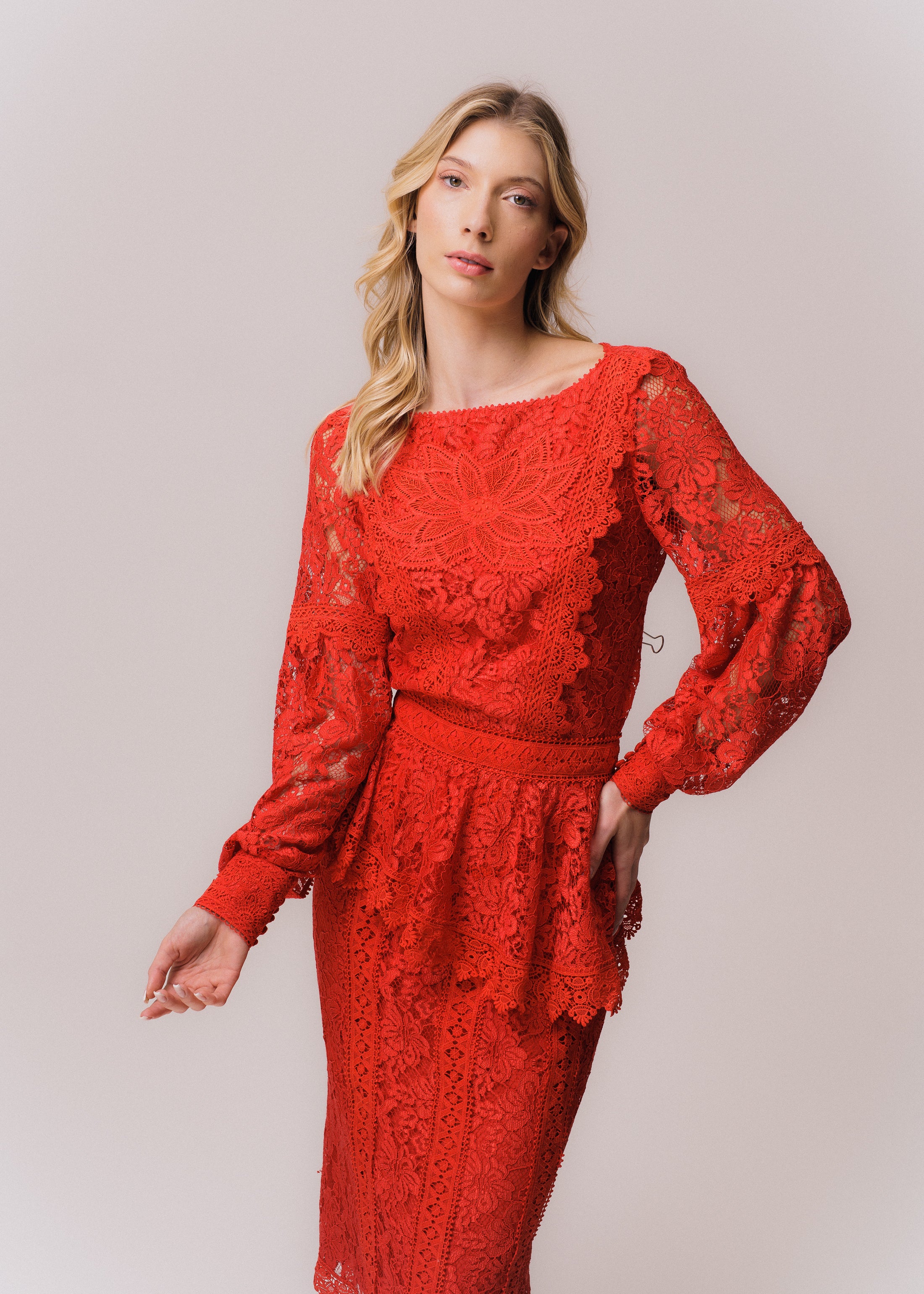 SAIA MIDI ALEX VERMELHO MARY