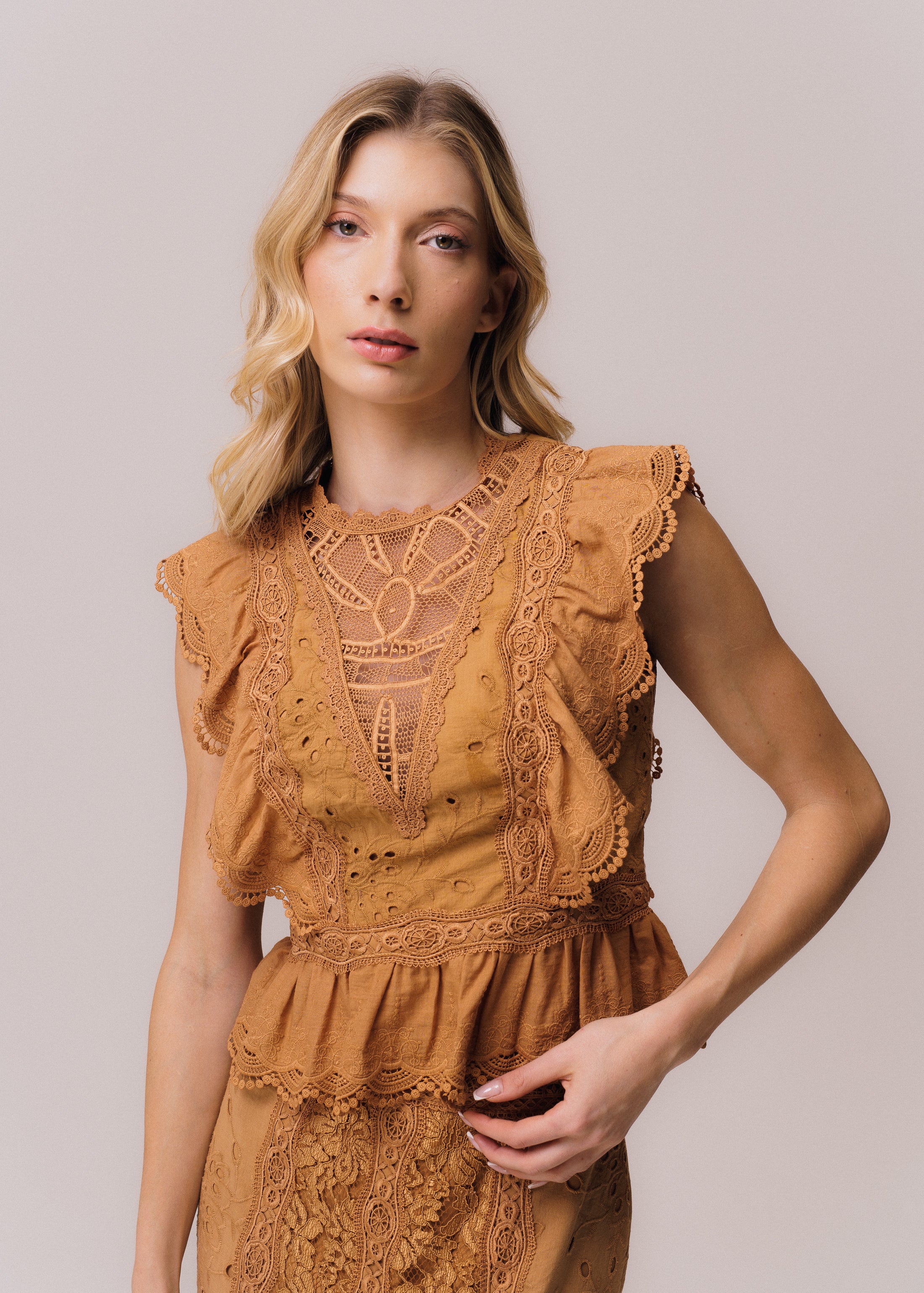 BLUSA MAISA PECAN ISABEL