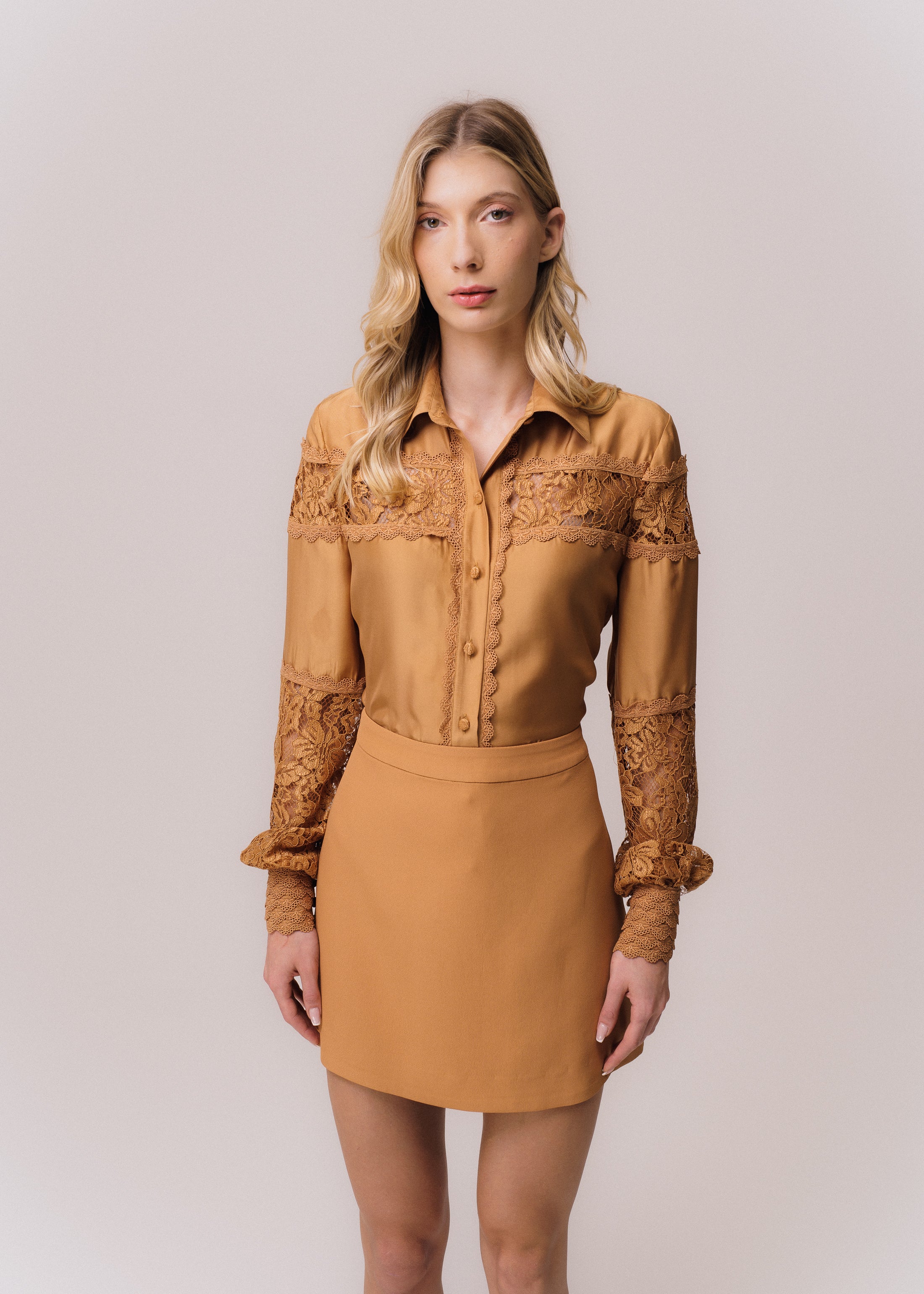 CAMISA TAYLOR PECAN ISABEL