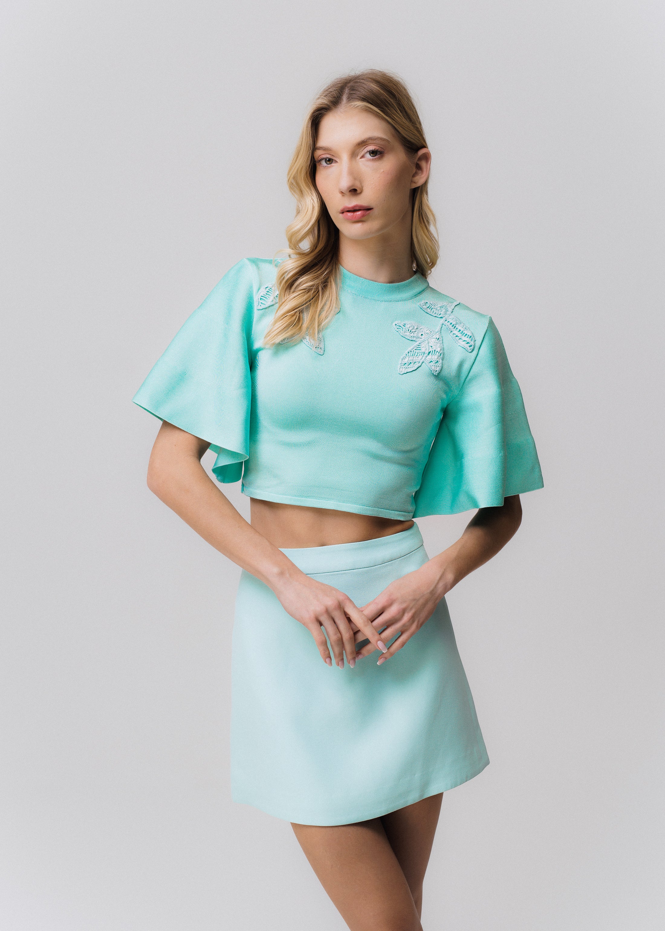 BLUSA TRICOT ESTERFANIA VERDE ANTONIETA