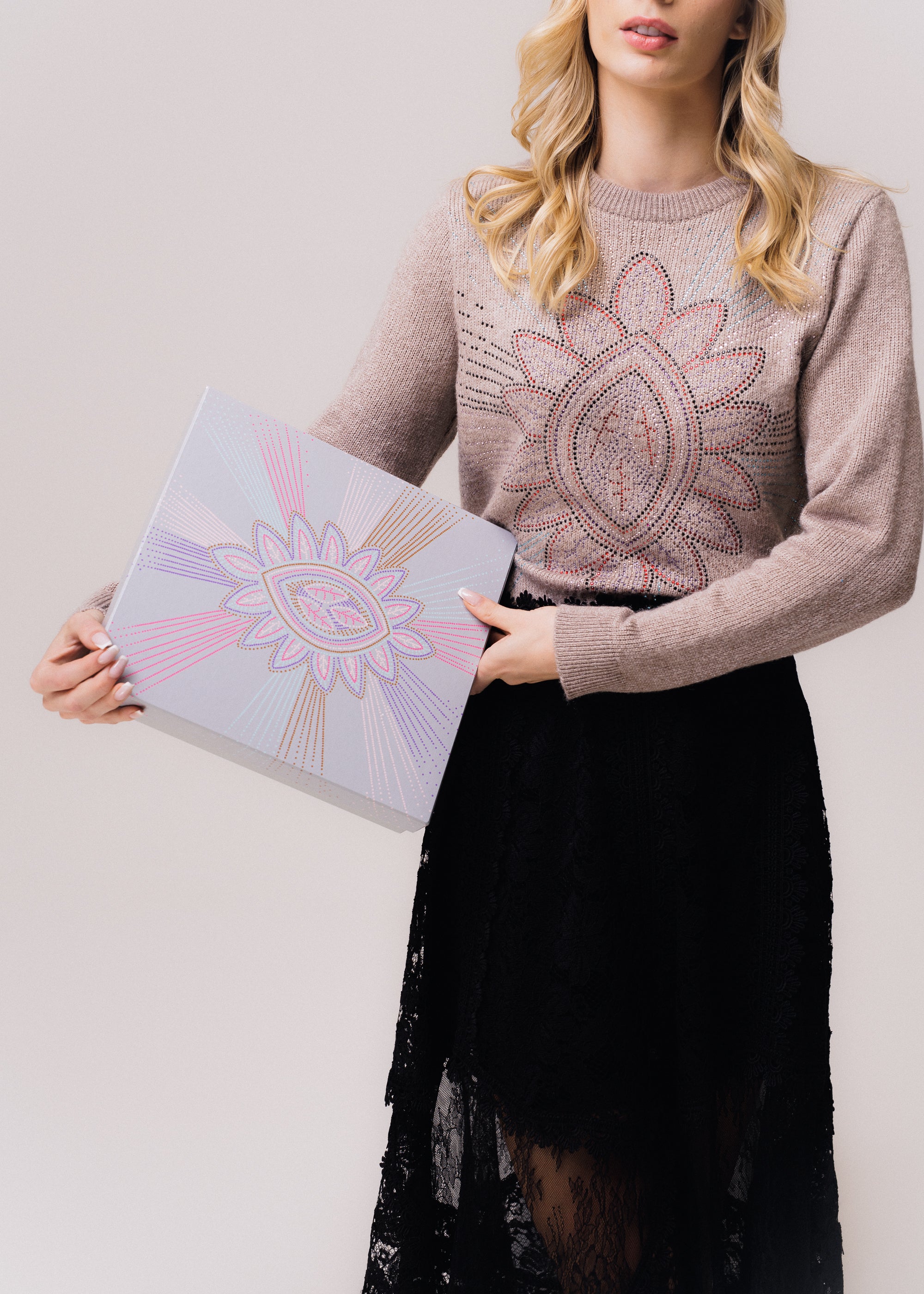 BLUSA TRICOT JULIETA MANDACARU CINZA