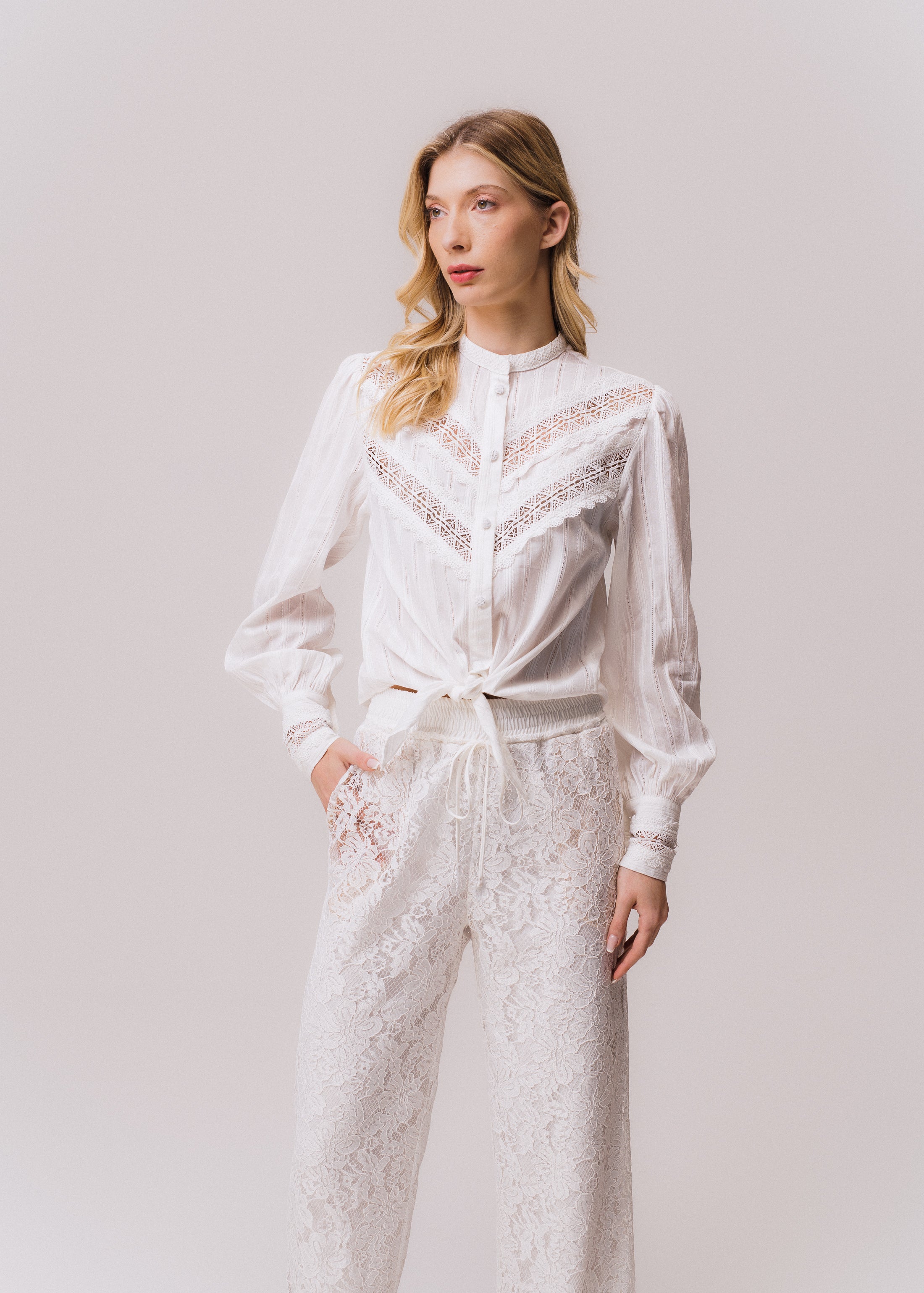CAMISA BIANCA OFF WHITE