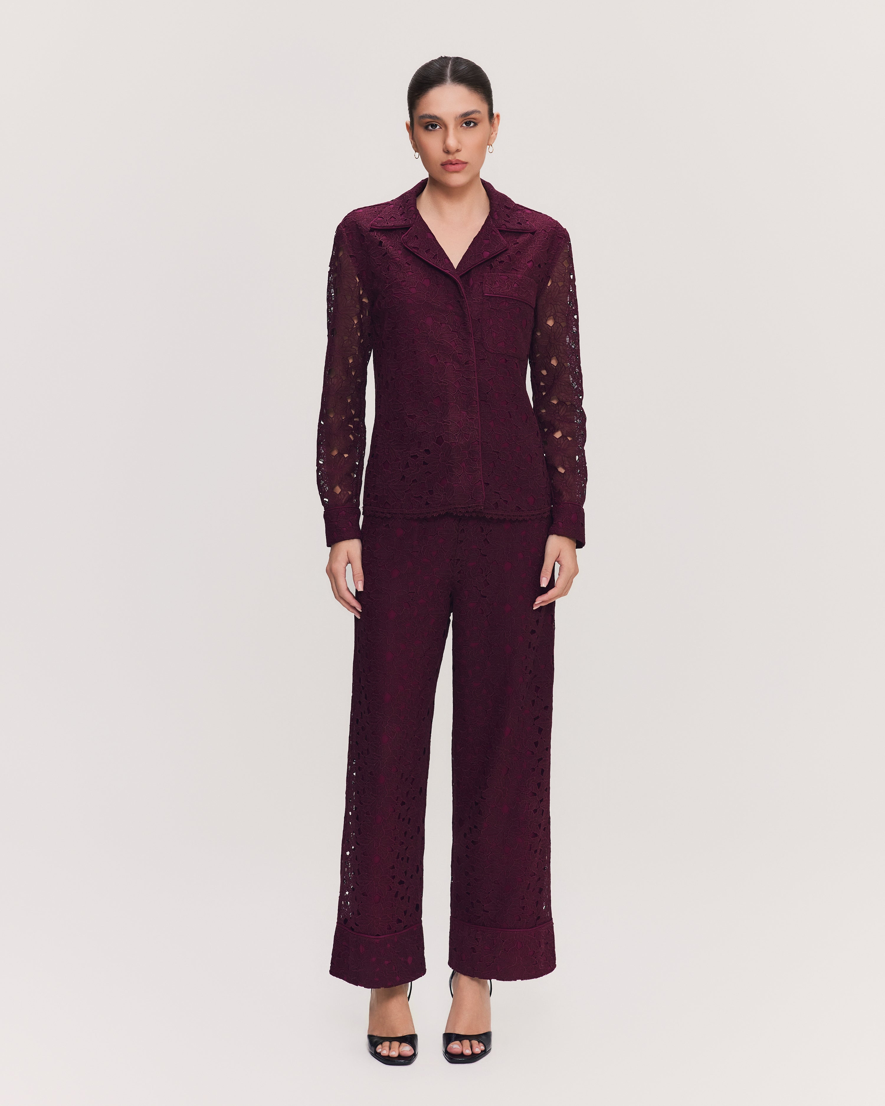 CAMISA CLARA VINO