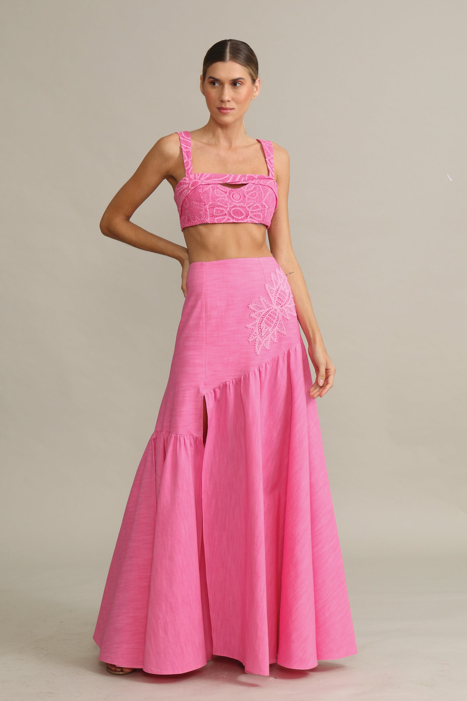 SAIA LONGA MAYA ROSA TULIPA