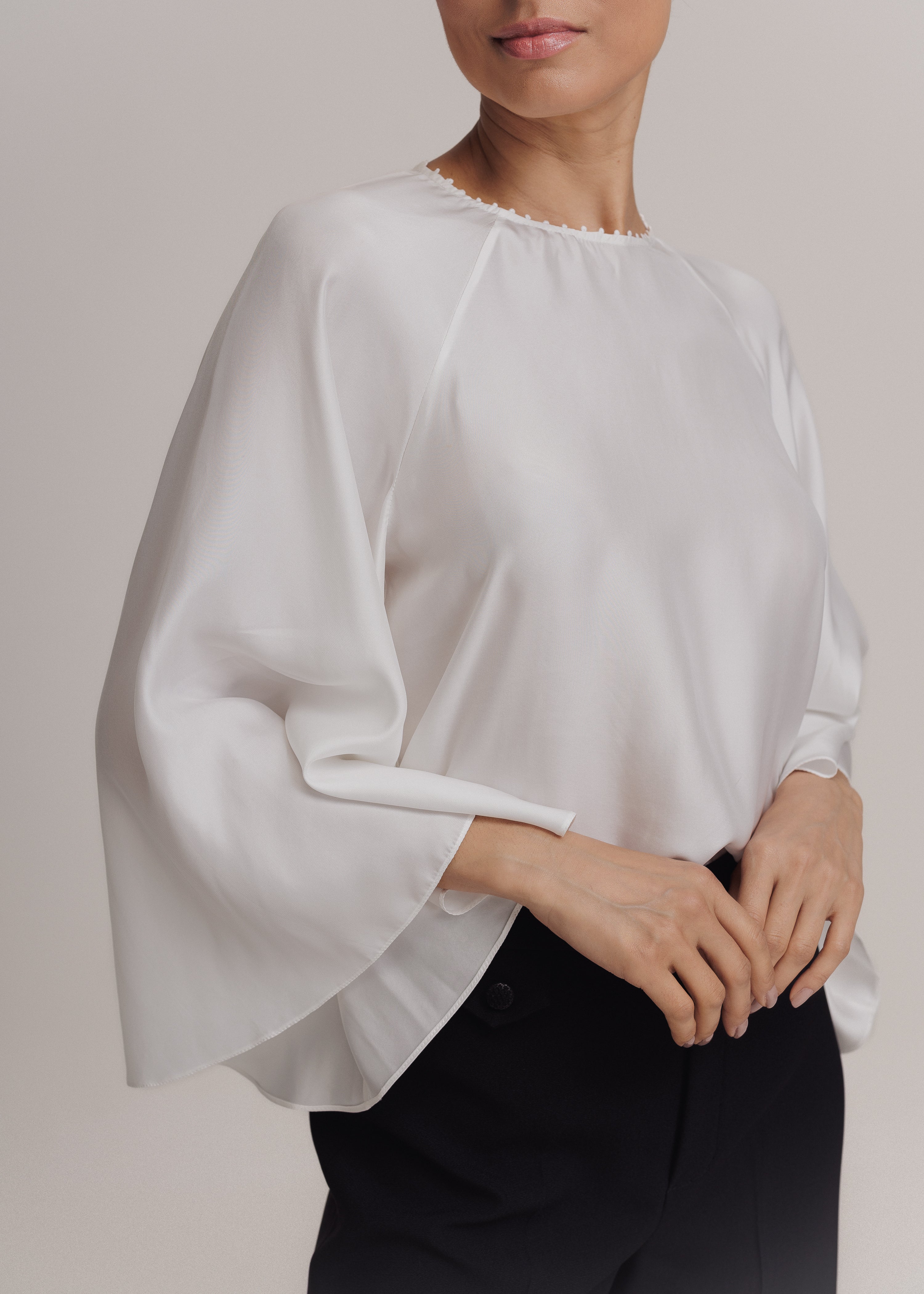 BLUSA CRIS OFF WHITE