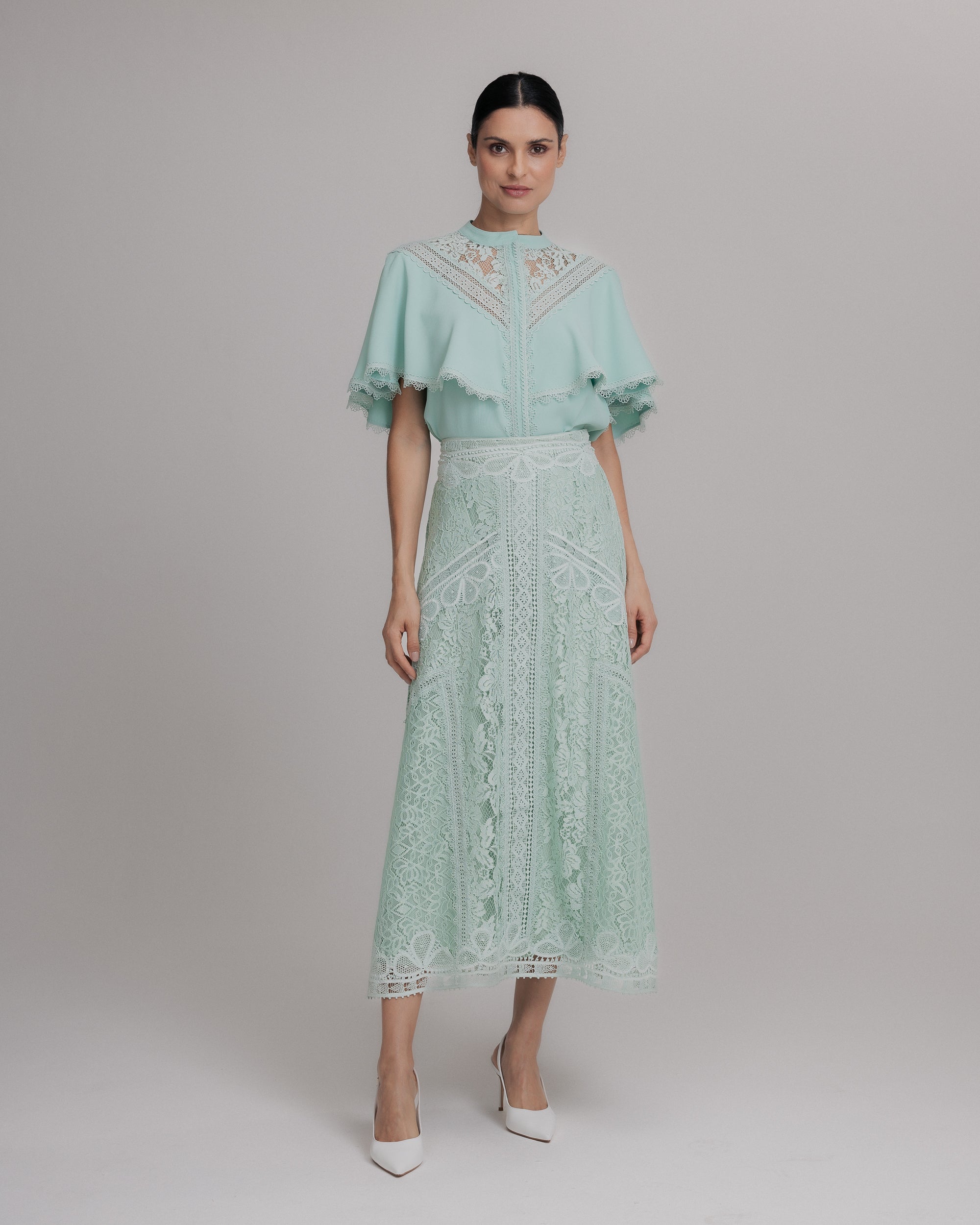 BLUSA GRETA VERDE AMALFI