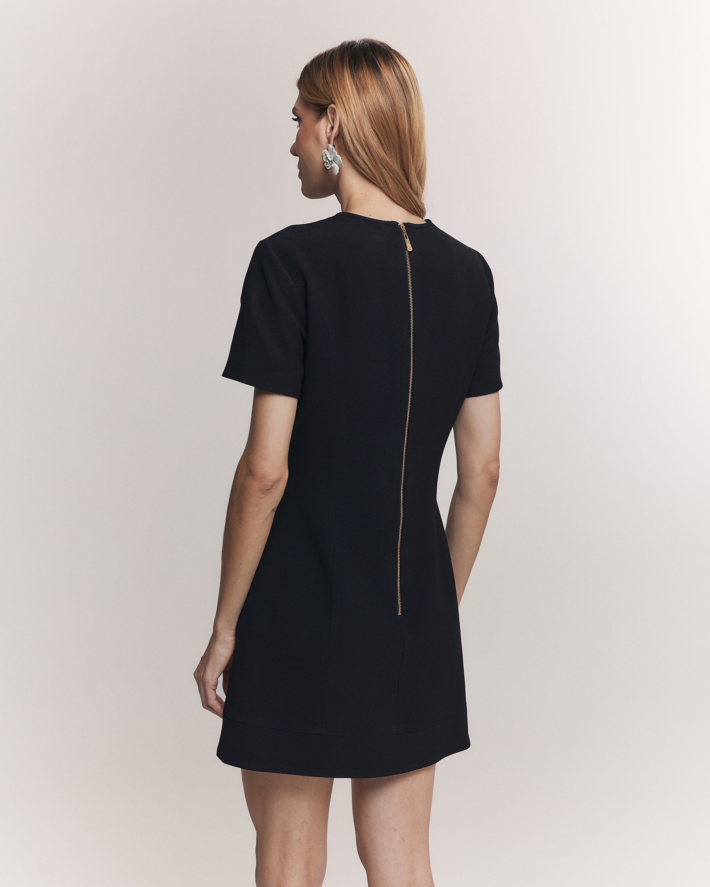 VESTIDO CURTO ZOE PRETO