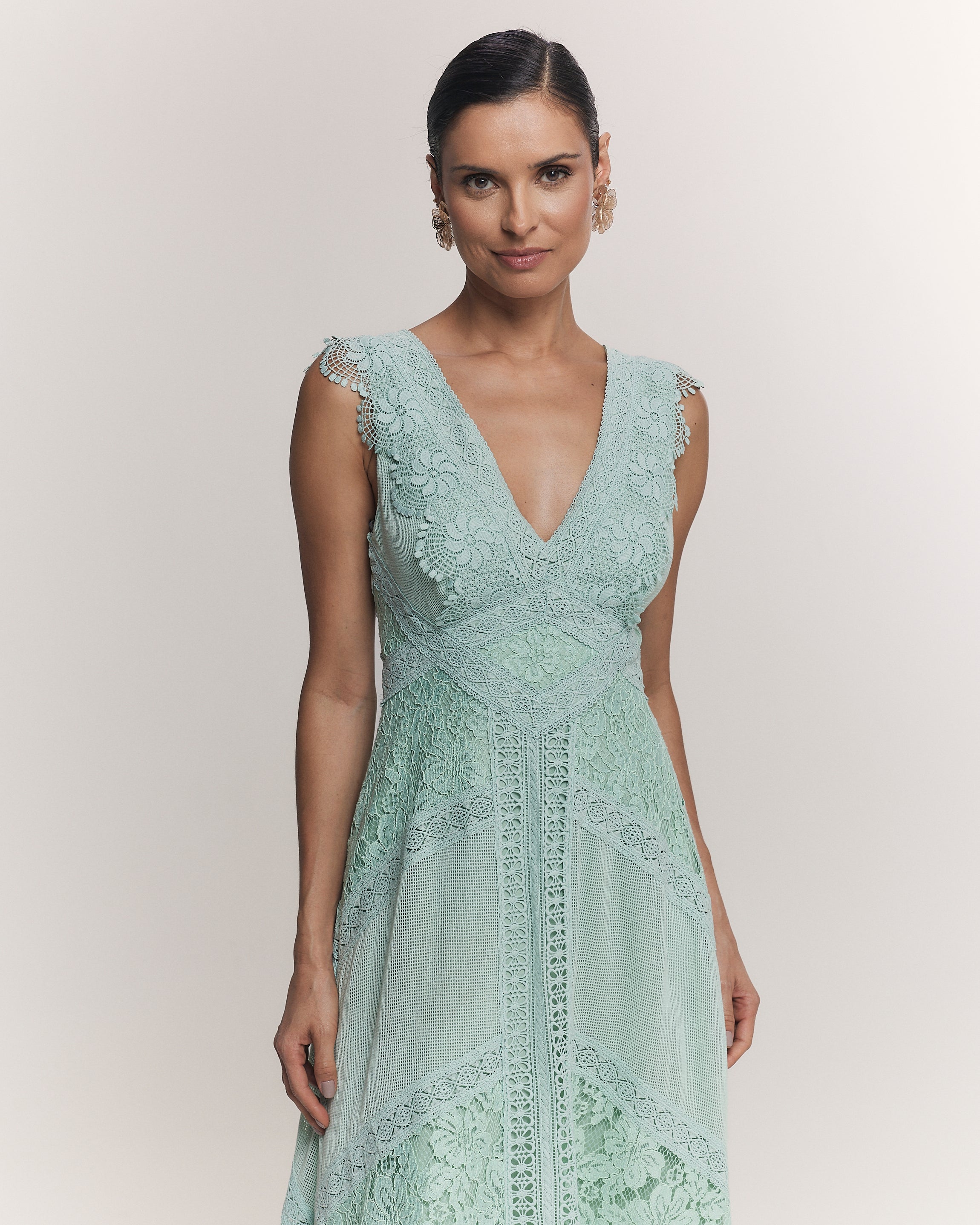 VESTIDO MIDI JULIA VERDE AMALFI