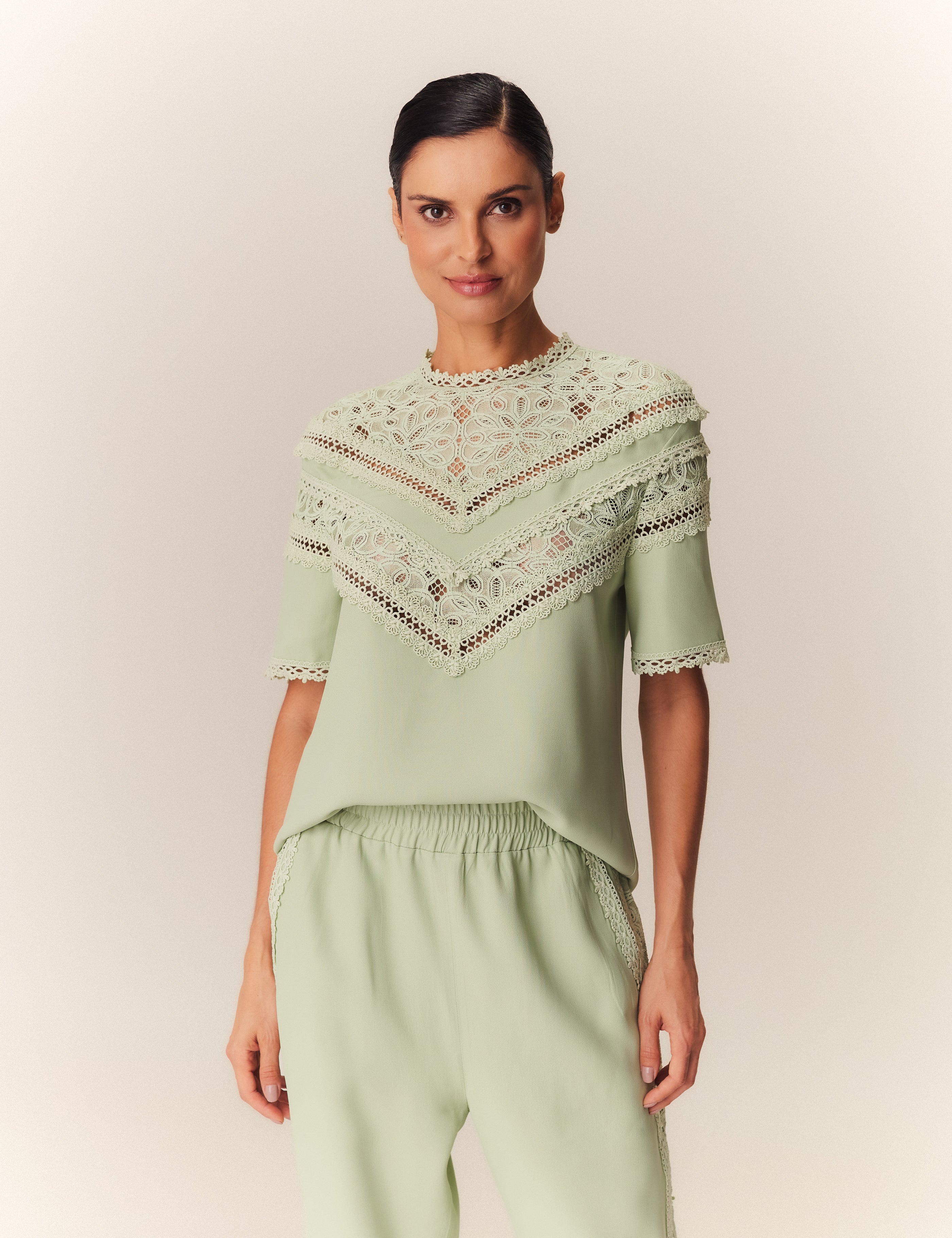 BLUSA CINDY VERDE SALVIA