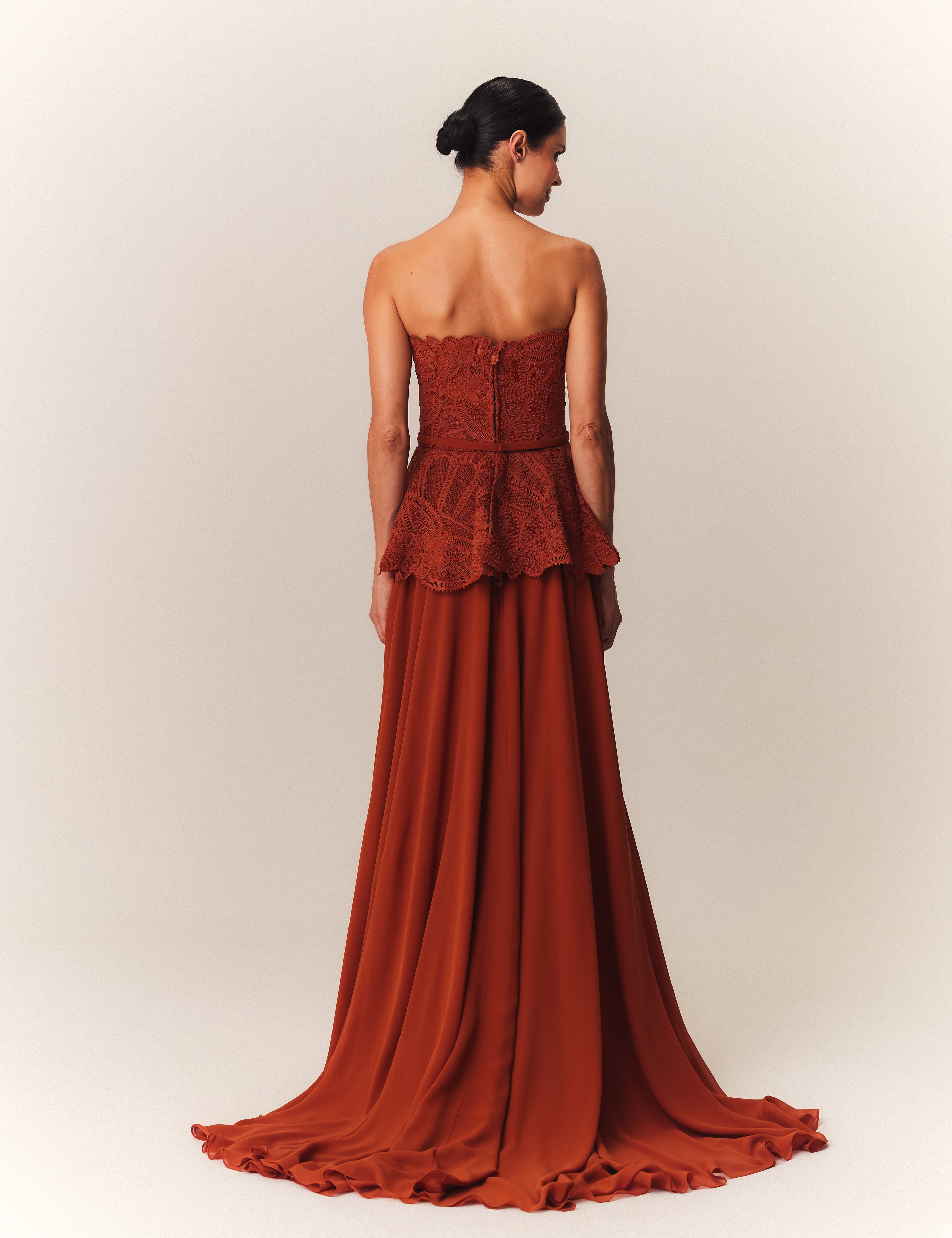 VESTIDO LONGO CRISTAL URUCUM