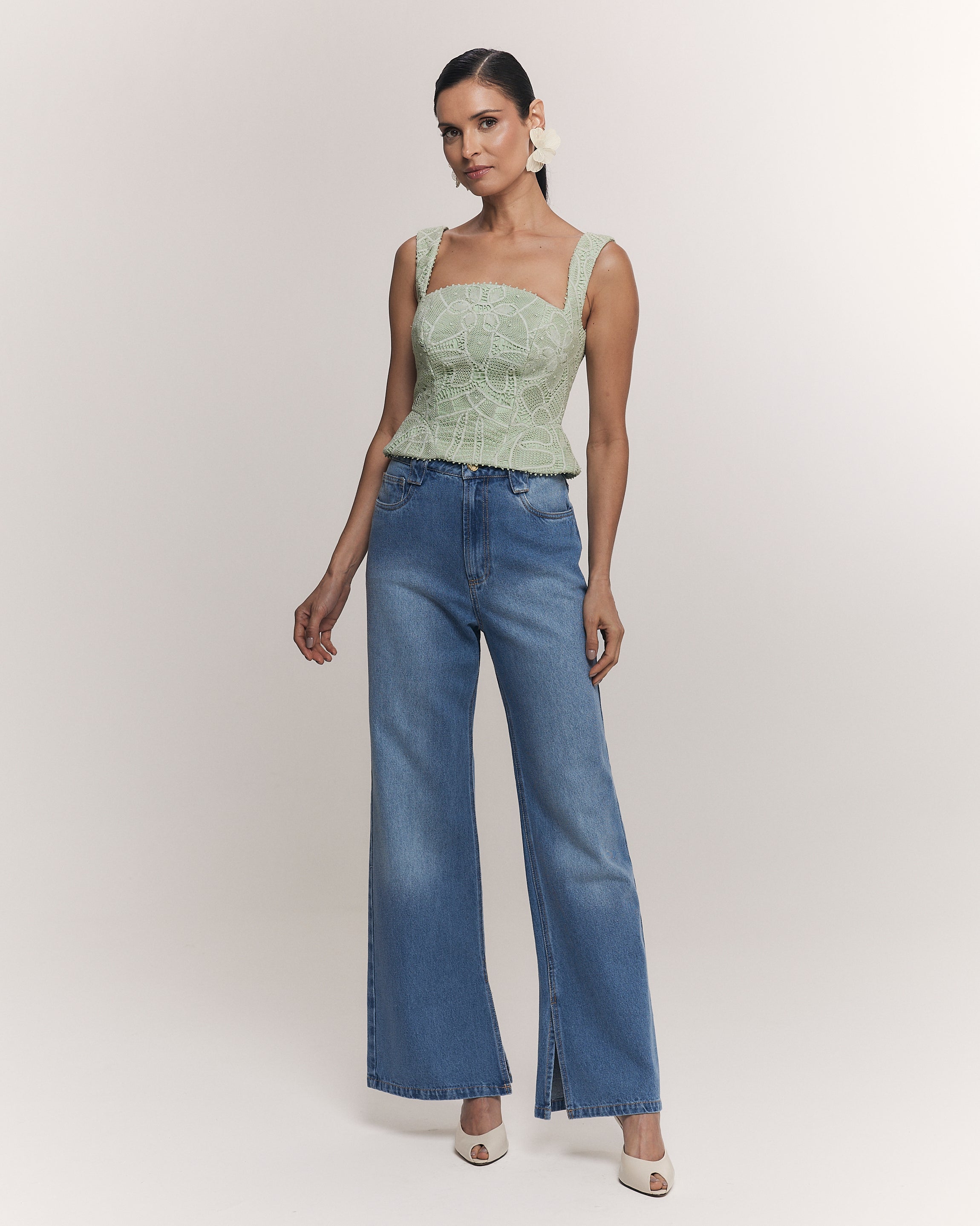 BLUSA TEPHY VERDE SALVIA