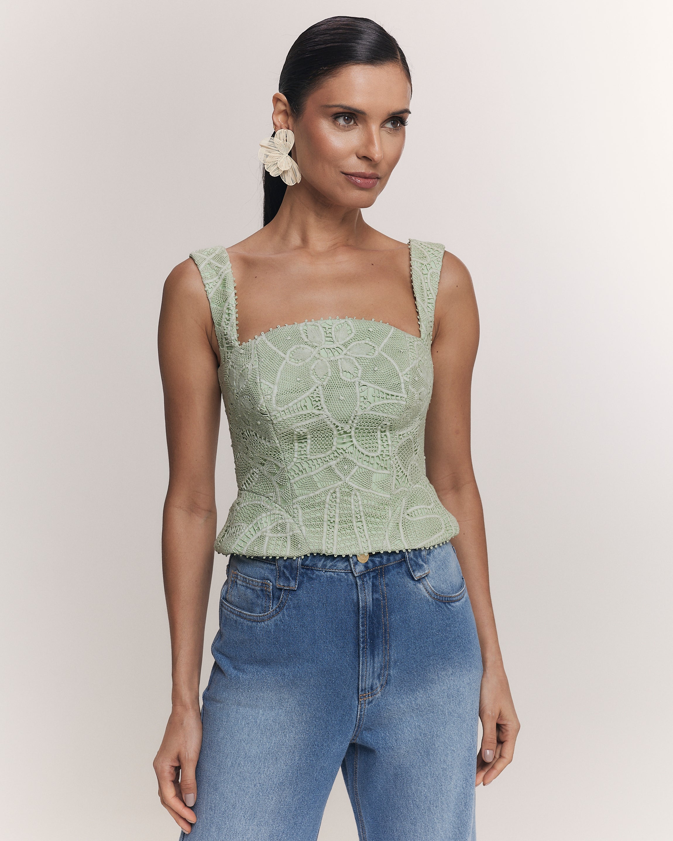 BLUSA TEPHY VERDE SALVIA