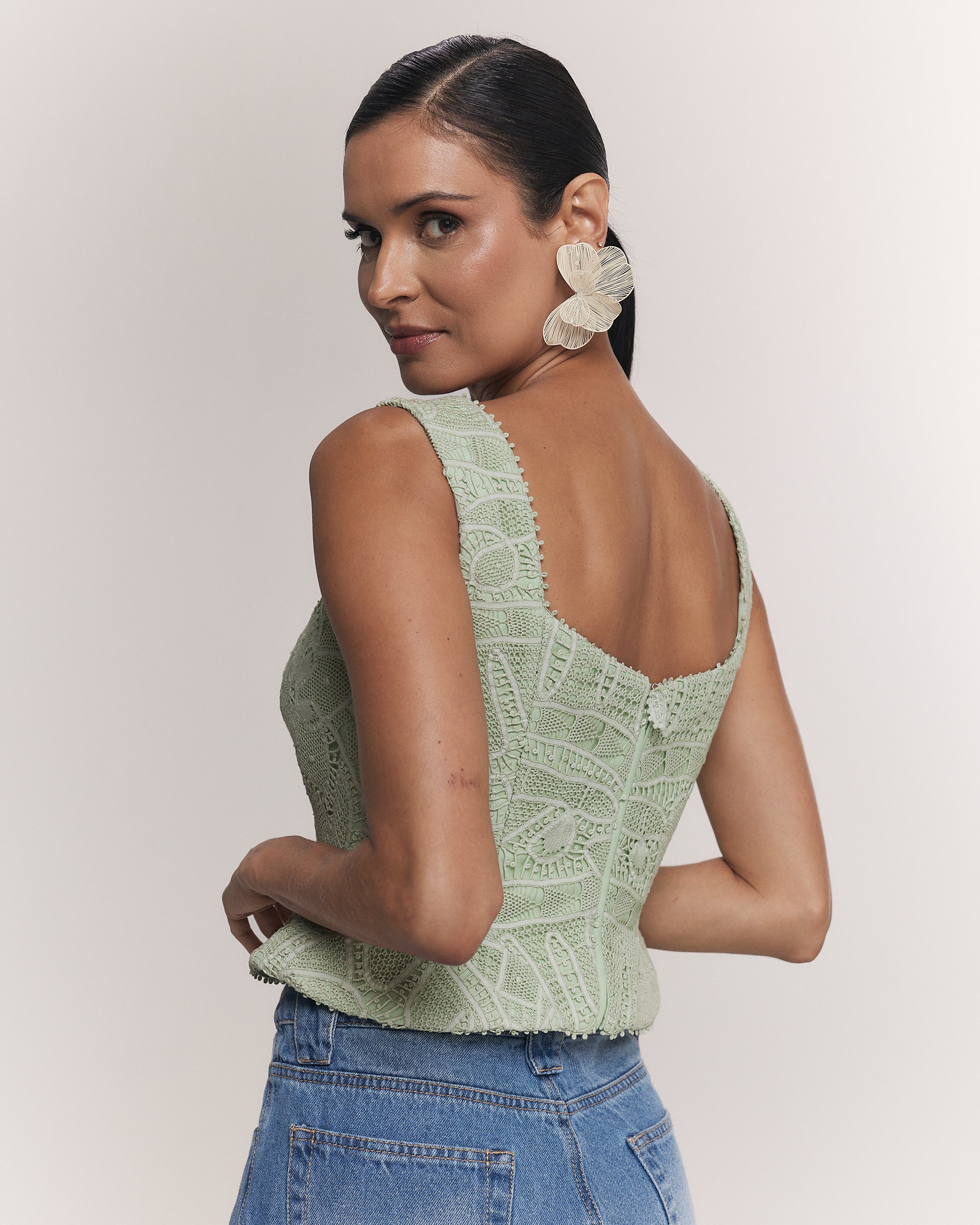 BLUSA TEPHY VERDE SALVIA