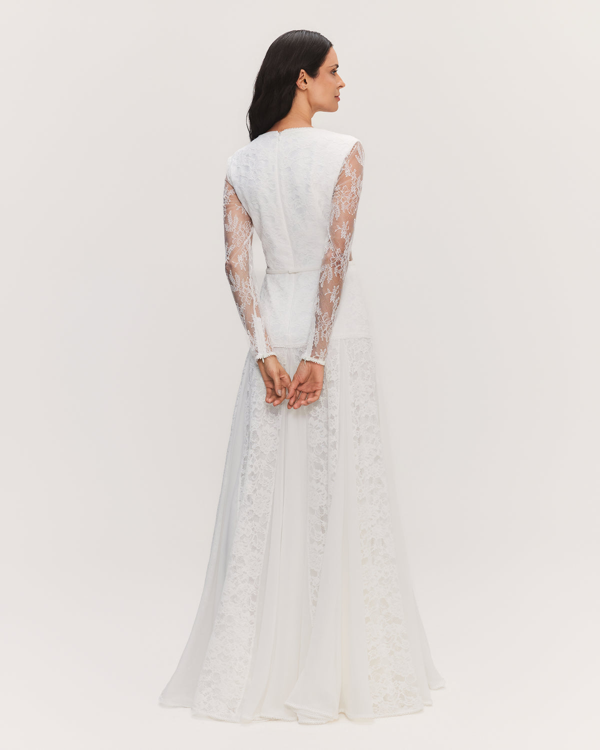 VESTIDO LONGO LARISSA OFF WHITE