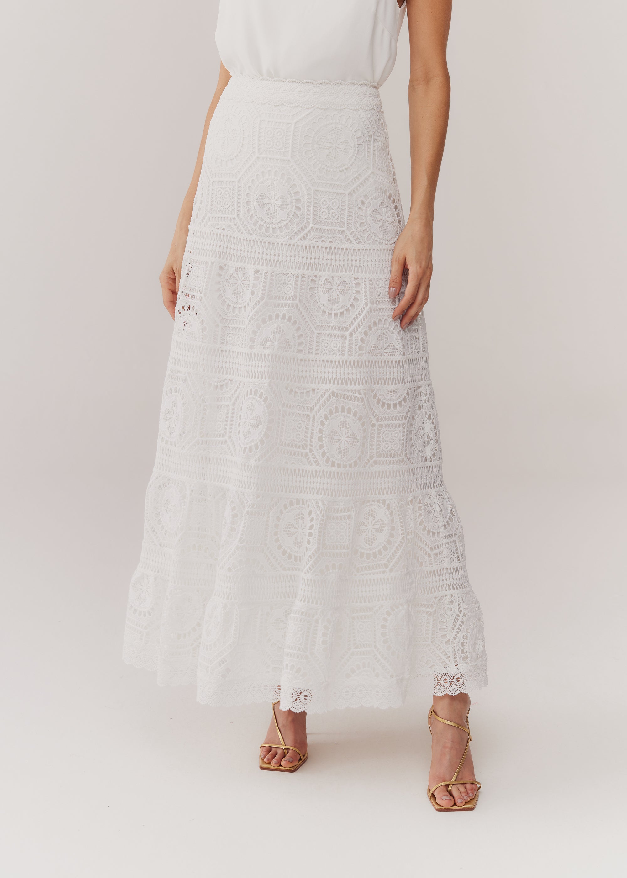 SAIA MIDI CAMILA OFF WHITE