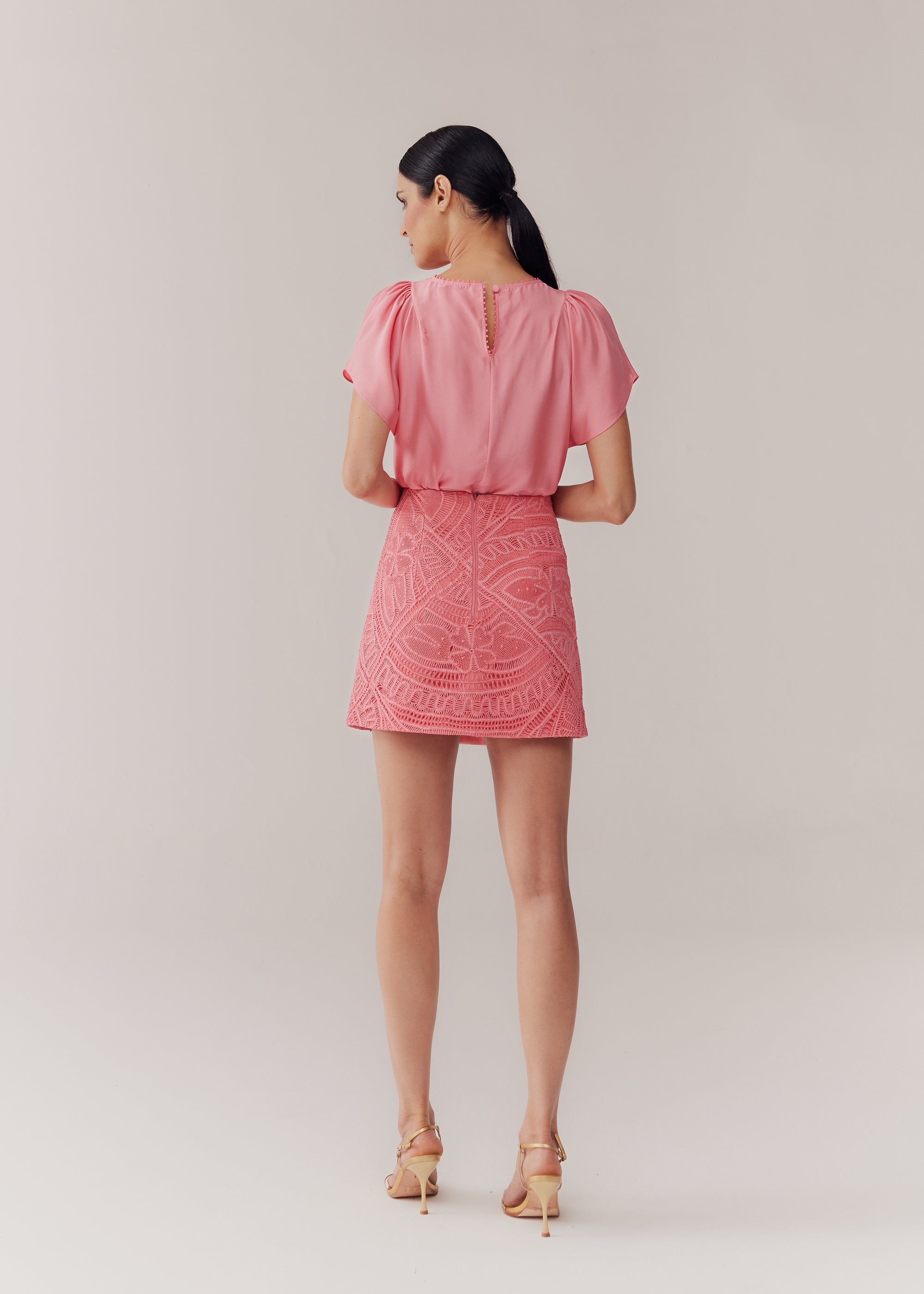 BLUSA GEORGINA PEACH BLOSSOM