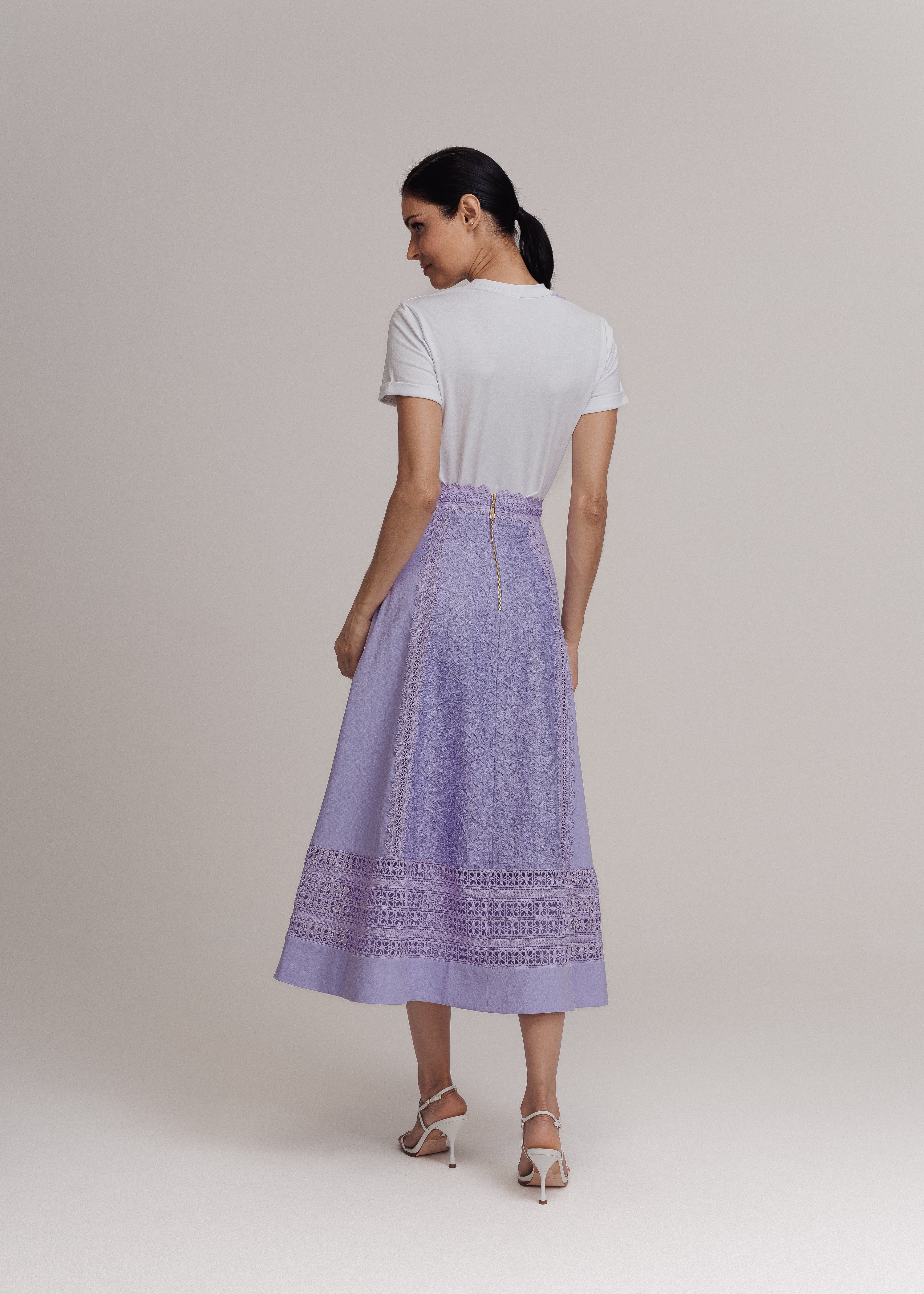 T-SHIRT ANA LILAS VERBENA
