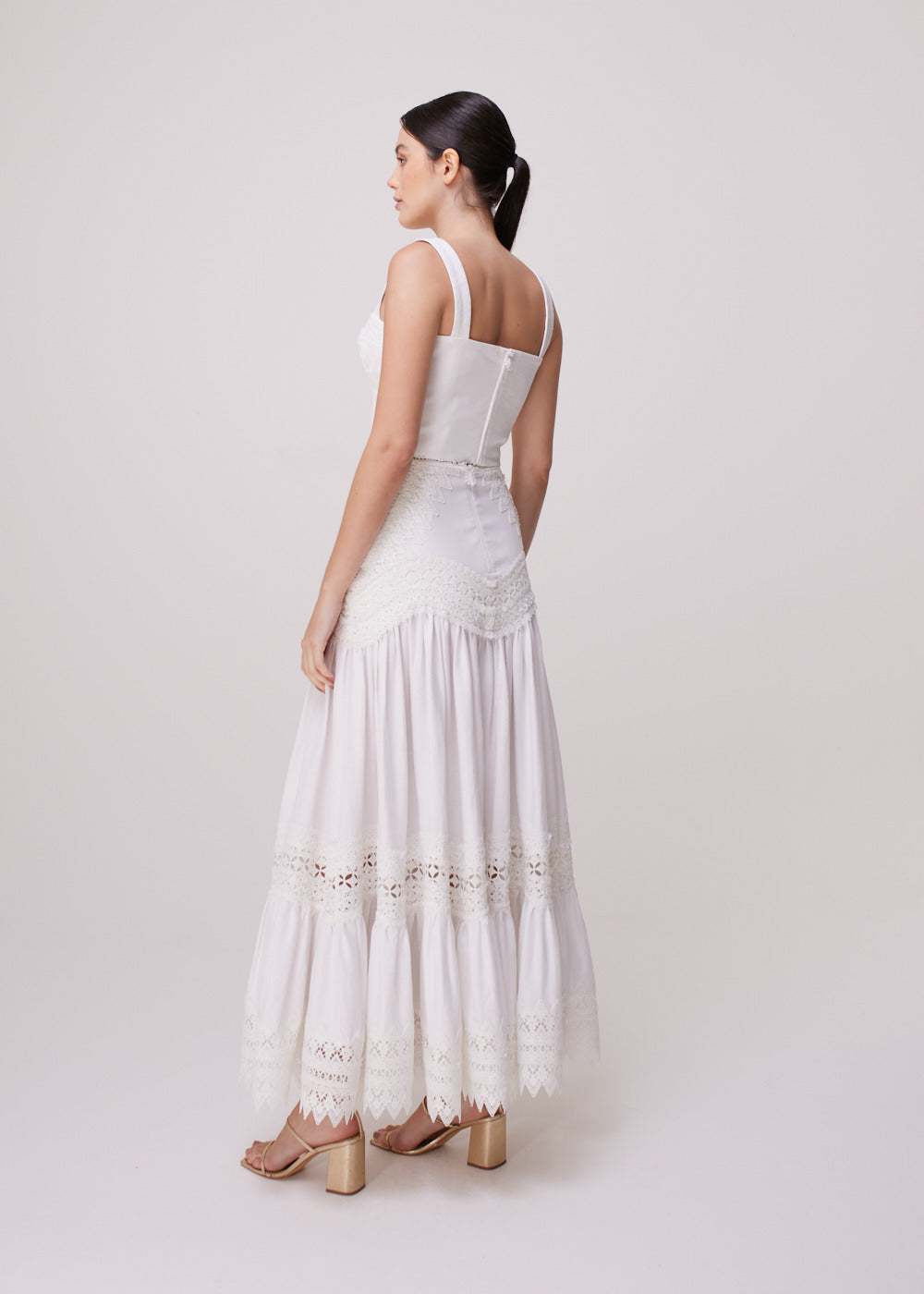 SAIA MIDI ADELE OFF WHITE