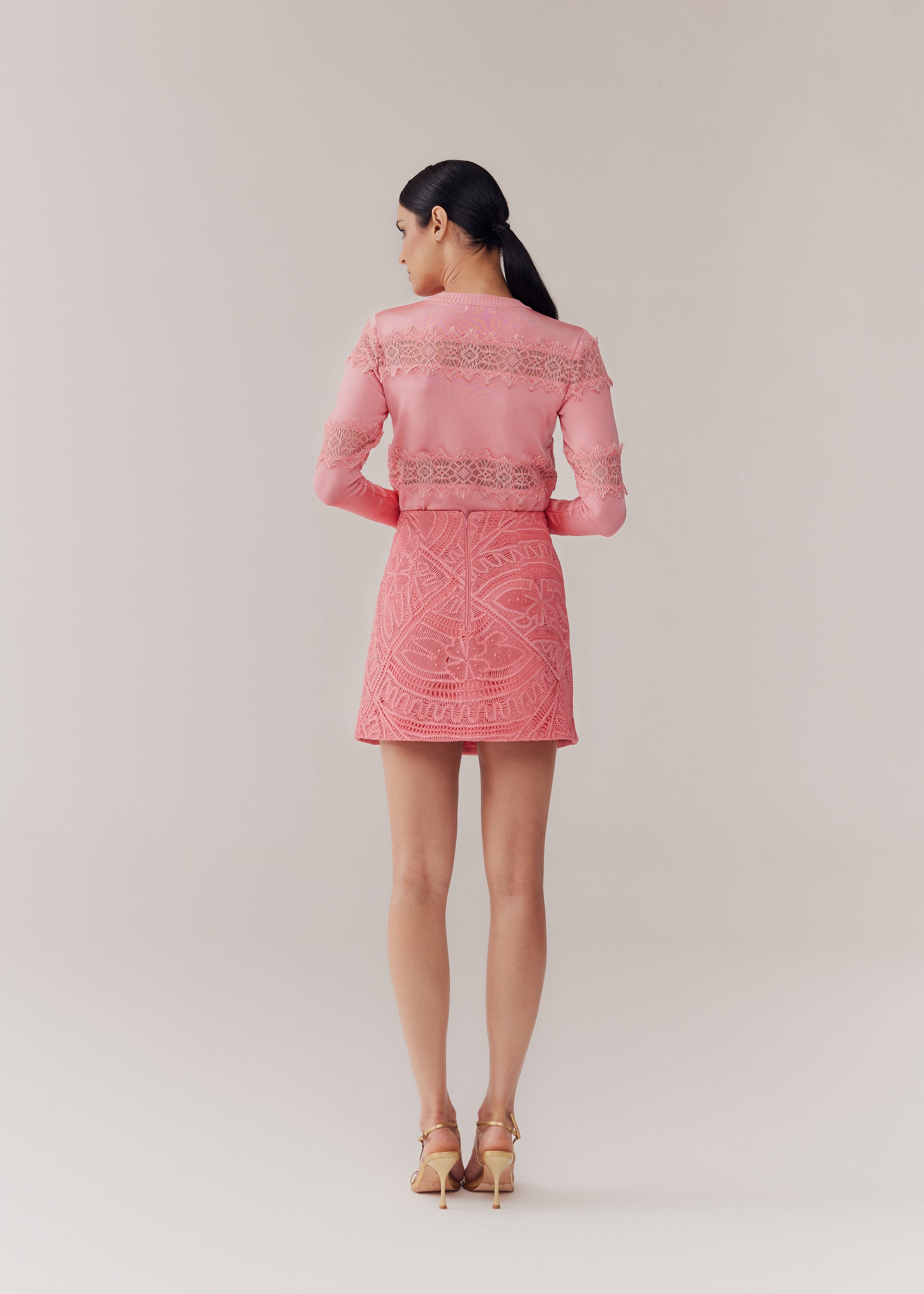BLUSA BETINA TRICOT PEACH BLOSSOM