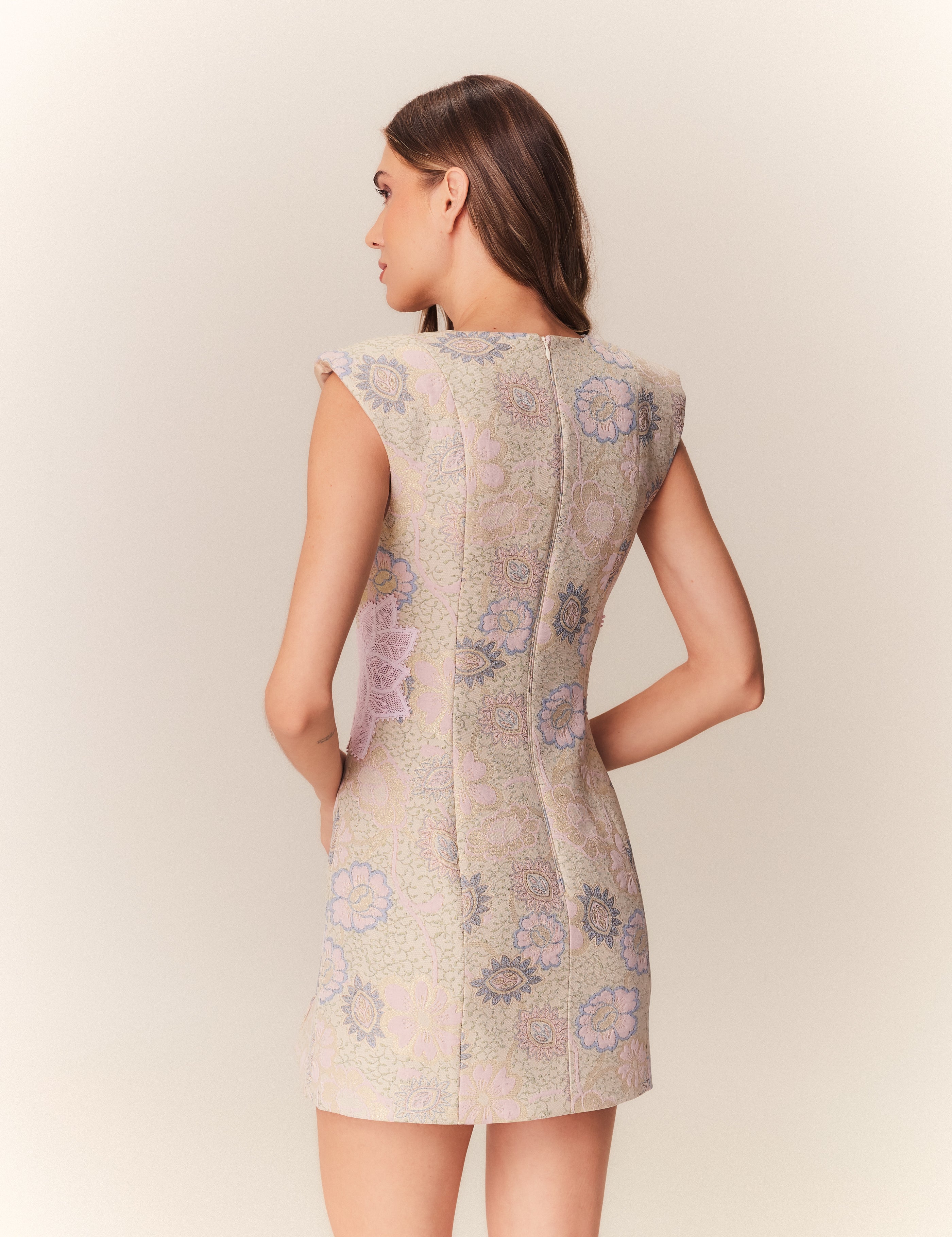 VESTIDO CURTO PAM MANDACARU FLORAL