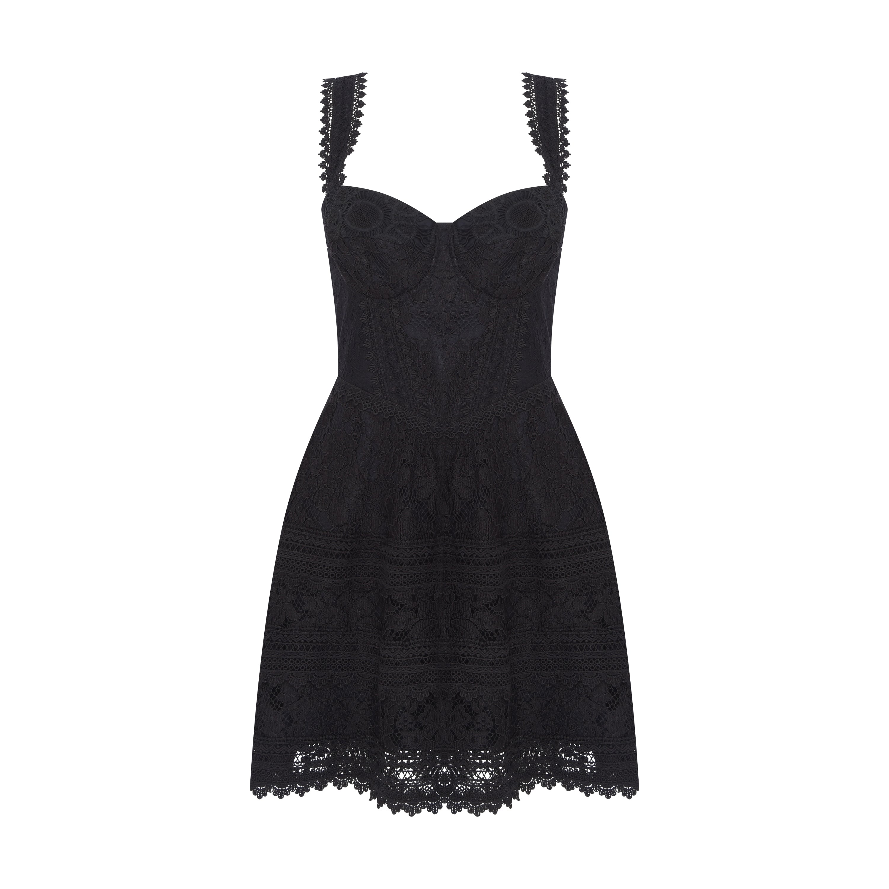 VESTIDO CURTO JULIE PRETO