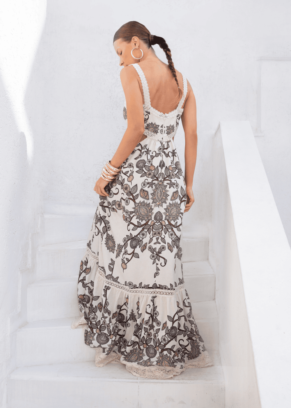 VESTIDO LONGO DOMINIQUE ESTAMPA BRISA