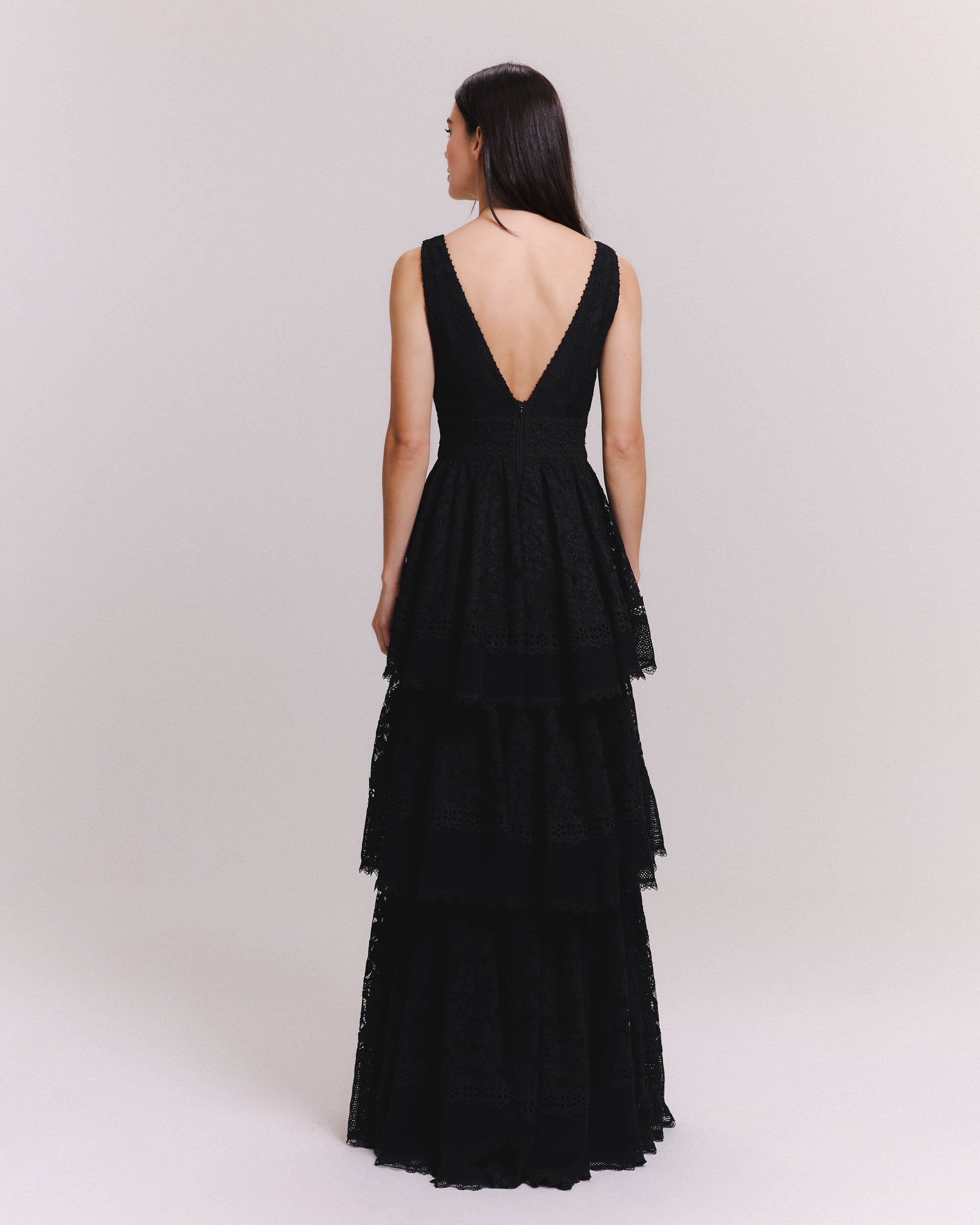 VESTIDO LONGO BETANIA PRETO