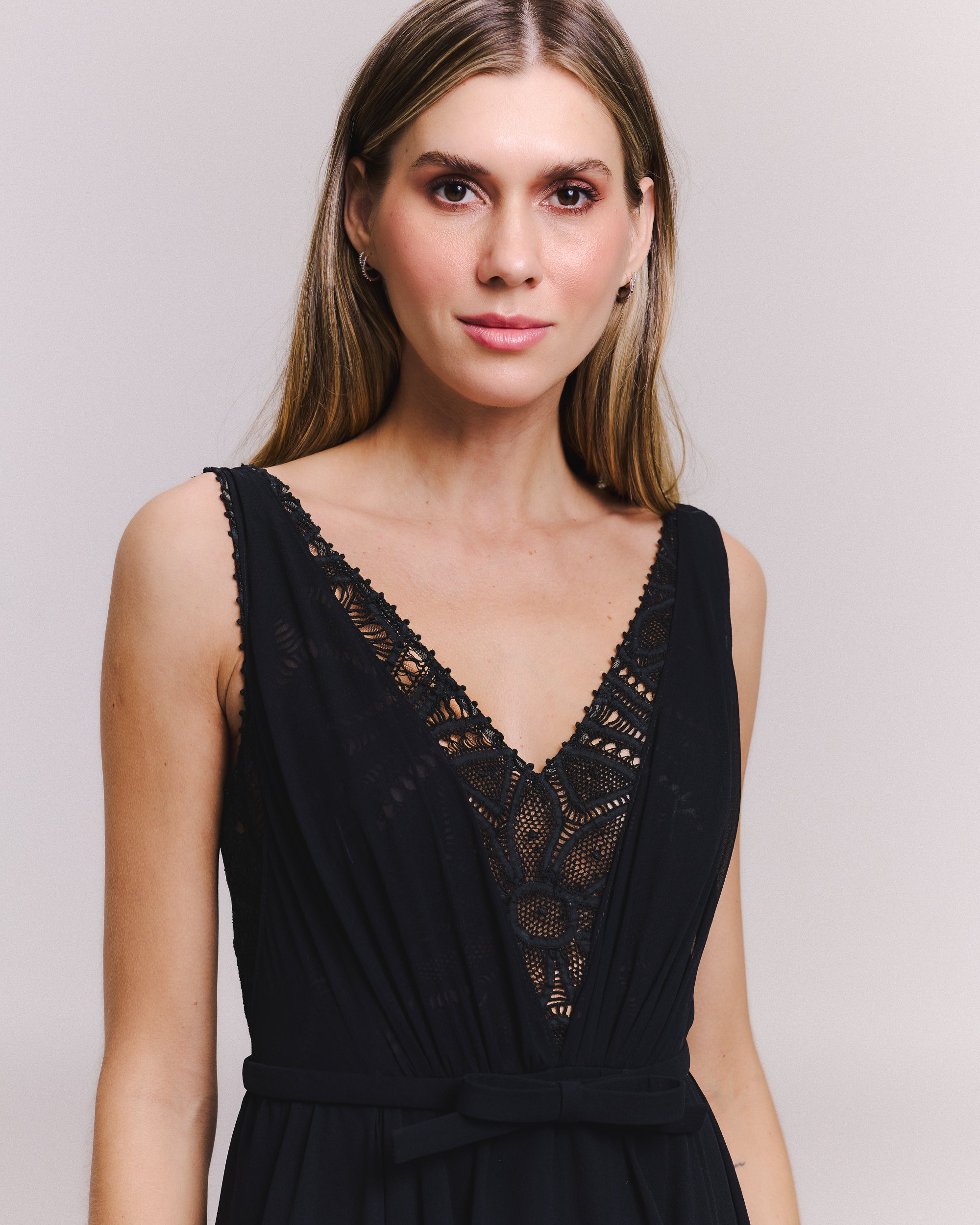VESTIDO LONGO ELIS PRETO