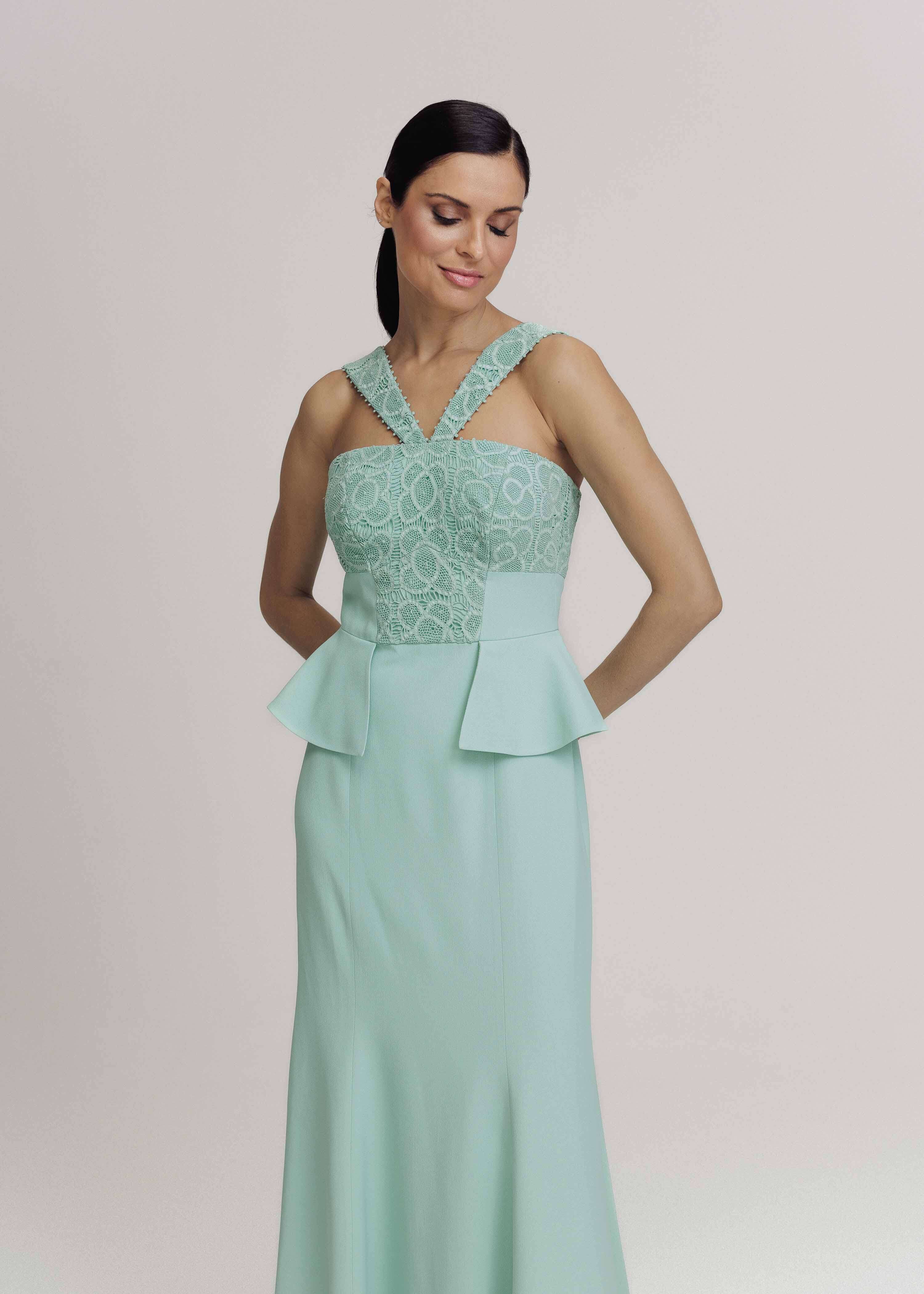 VESTIDO LONGO FELIPA VERDE AMALFI
