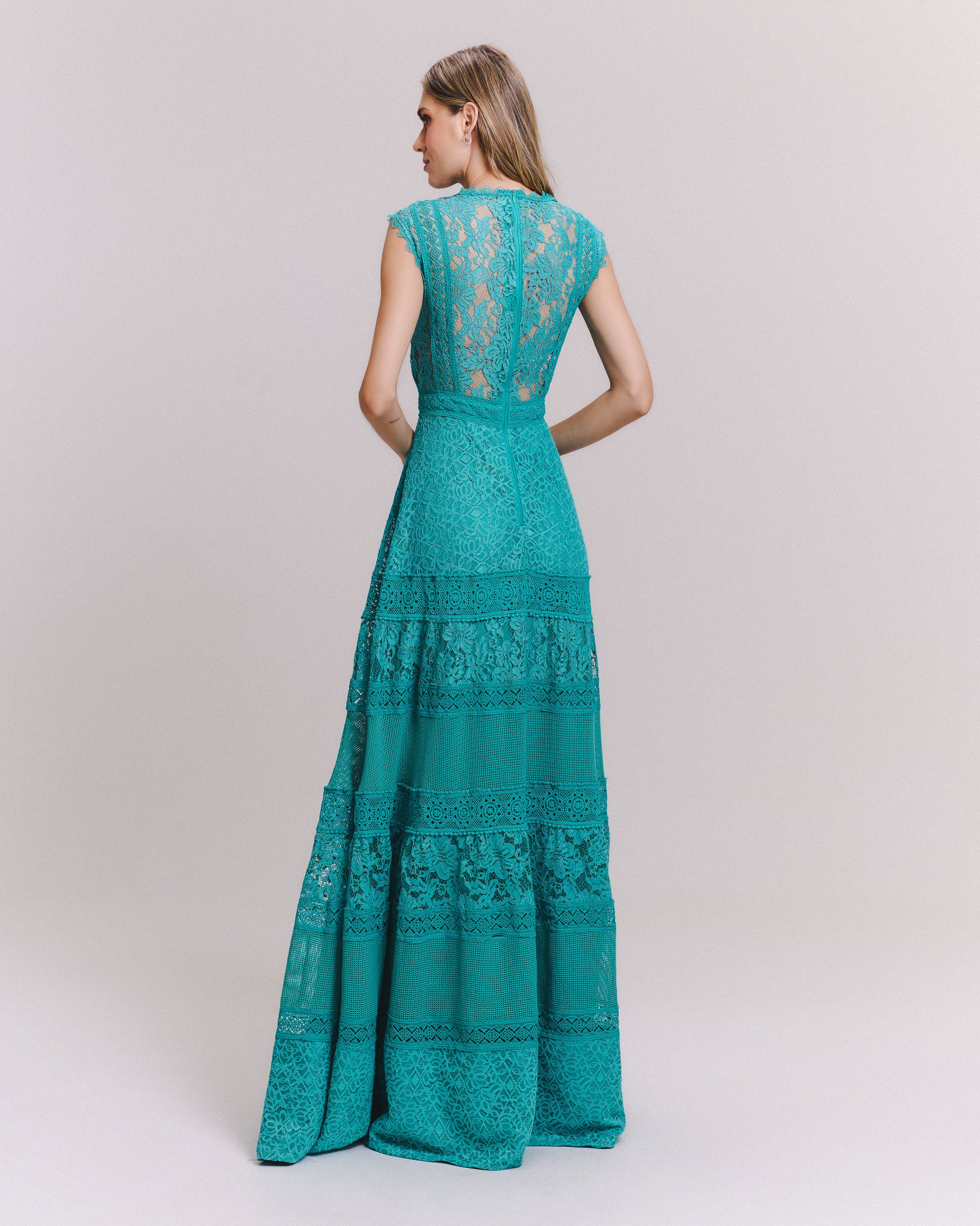 VESTIDO LONGO NANDA VERDE ARCADIA