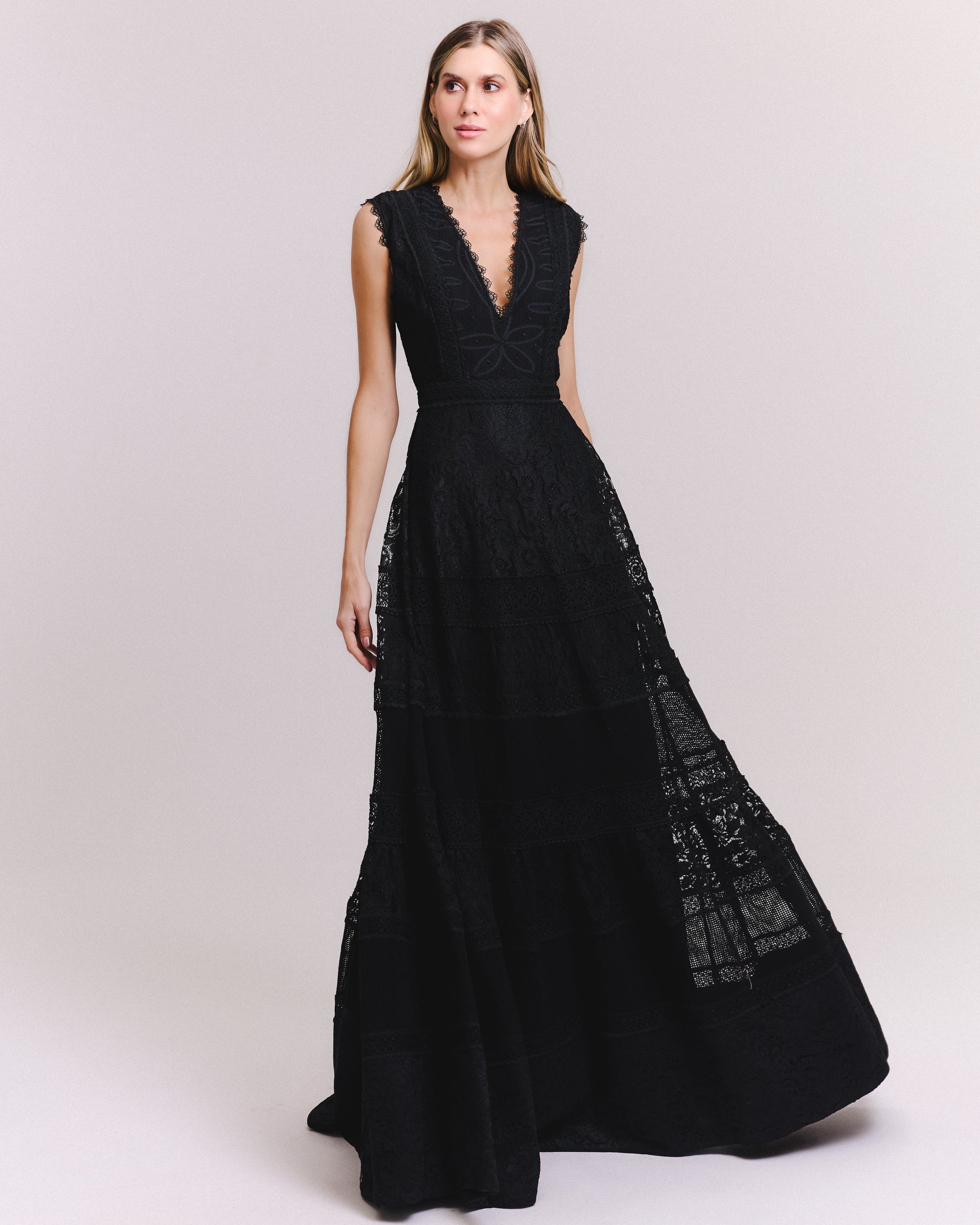 VESTIDO LONGO NANDA PRETO