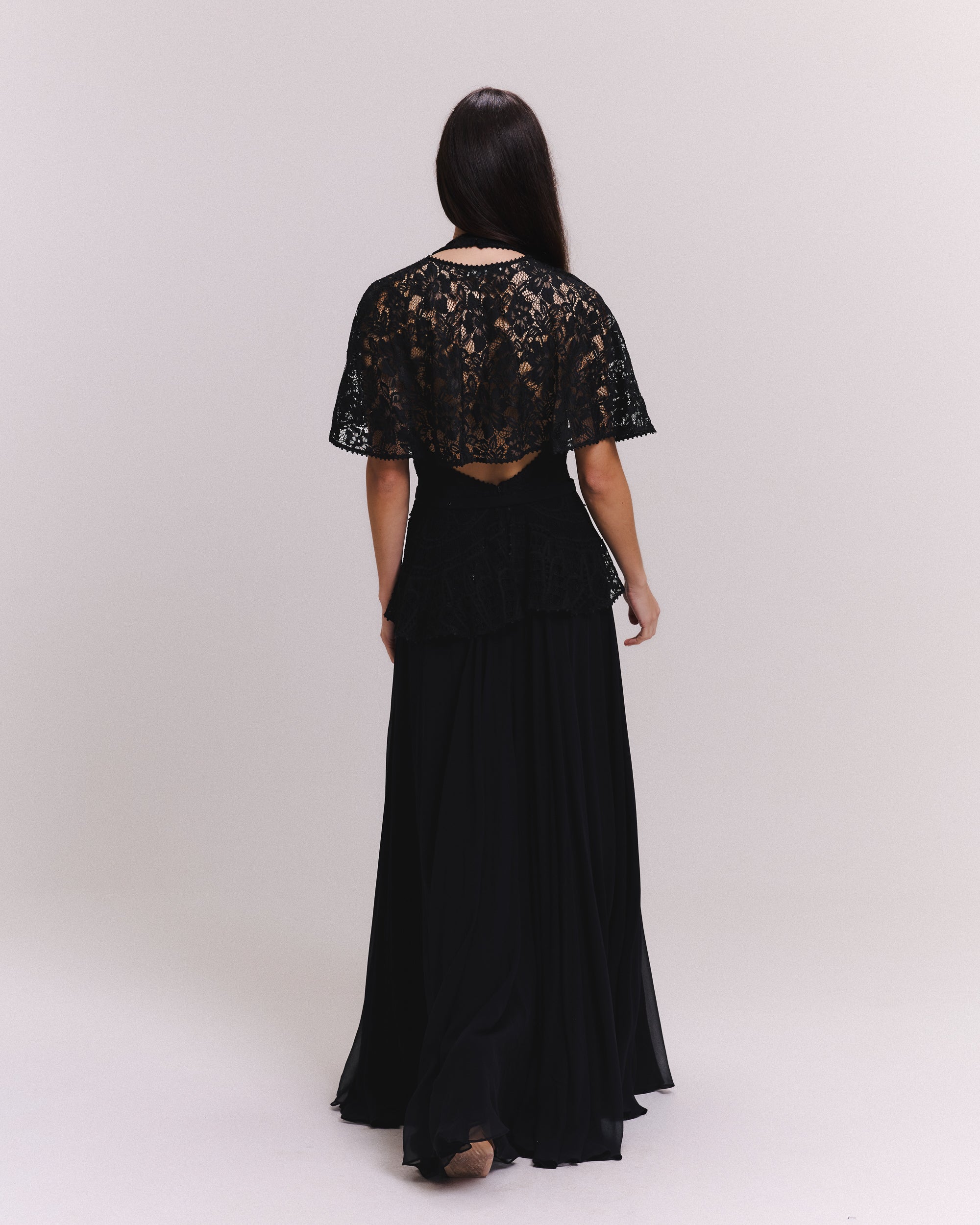 VESTIDO LONGO RENATA PRETO
