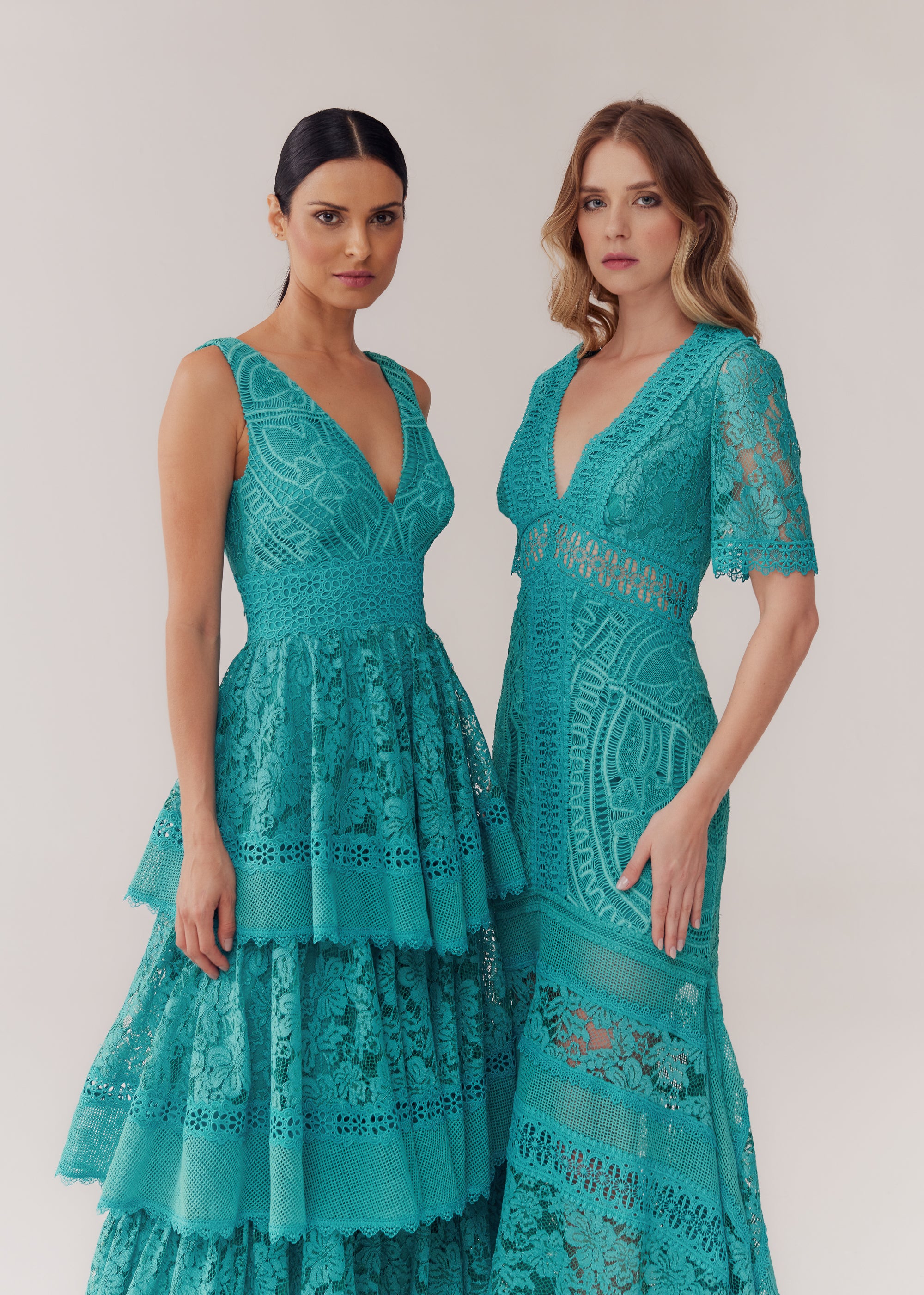 VESTIDO MIDI BRENDA VERDE ARCADIA